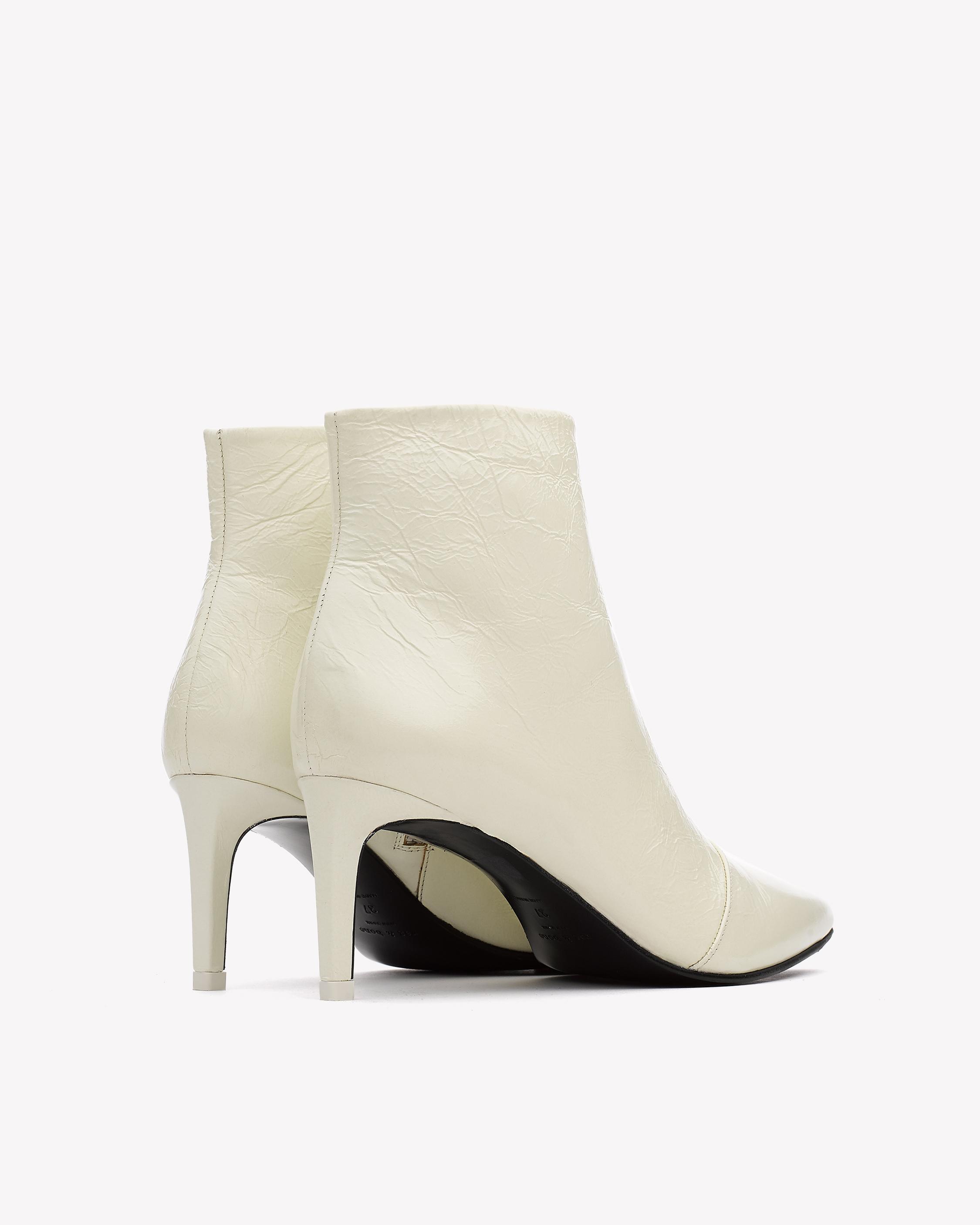 BEHA BOOT White Crinkle rag bone