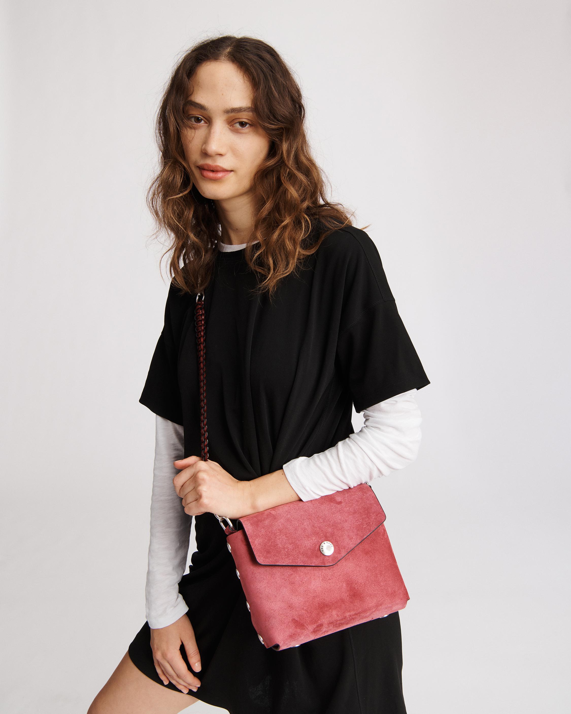 ATLAS SHOULDER BAG Berry rag bone