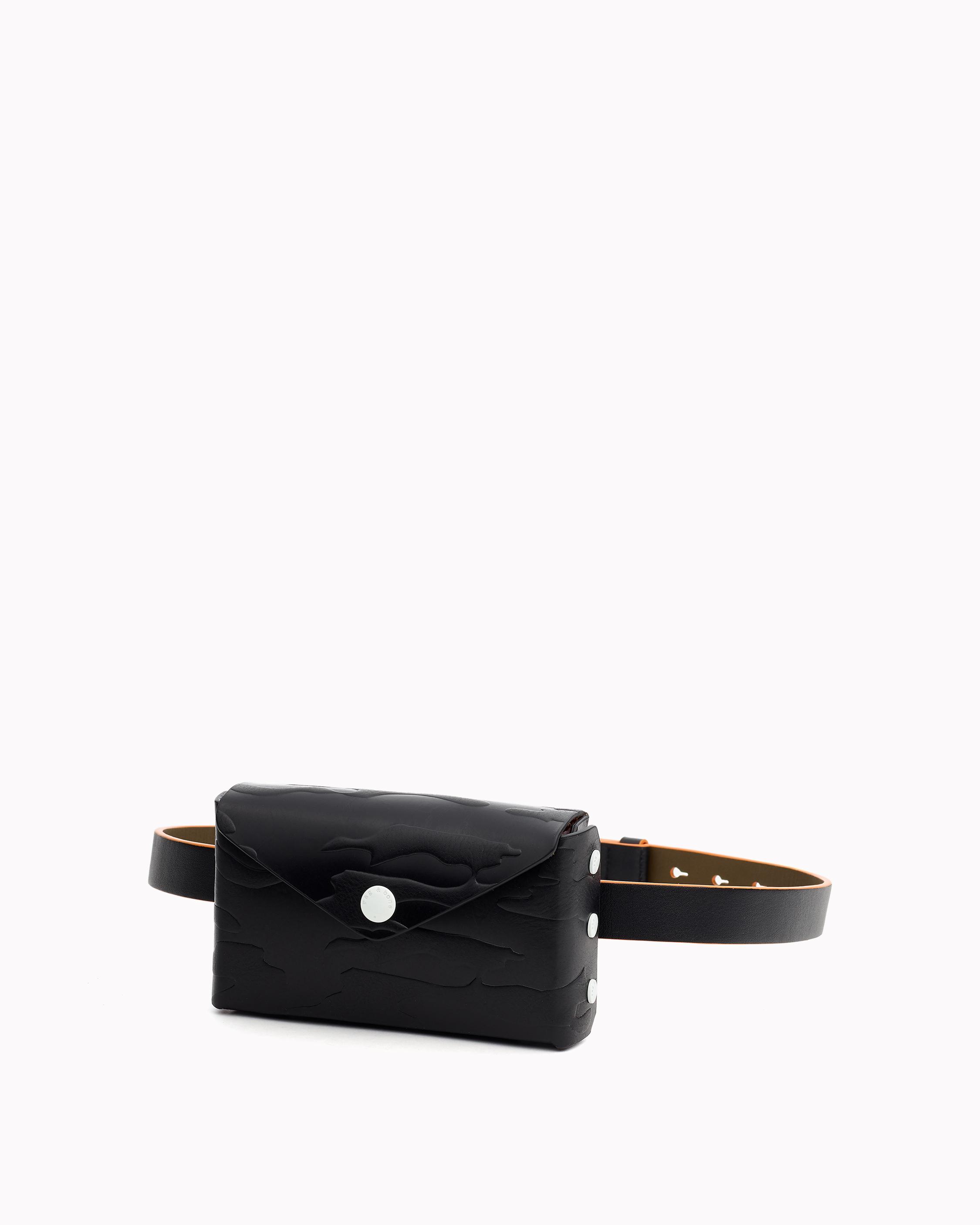 Atlas Leather Belt Bag in Black | rag & bone
