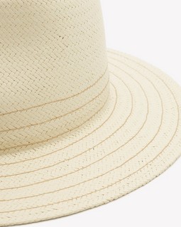 PACKABLE STRAW FEDORA image number 2