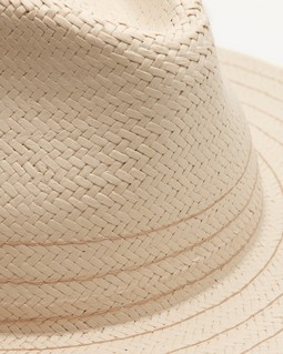 PACKABLE STRAW FEDORA image number 3