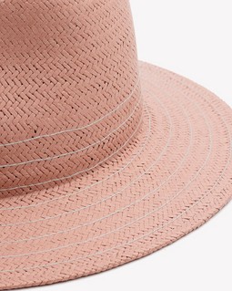 PACKABLE STRAW FEDORA image number 2