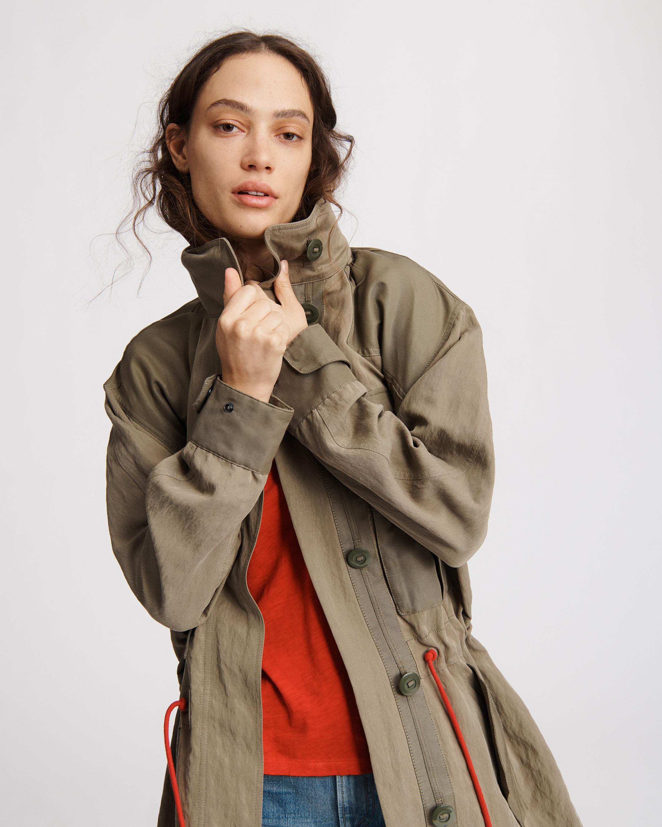 VOLTAIRE PARKA - Olive | rag & bone