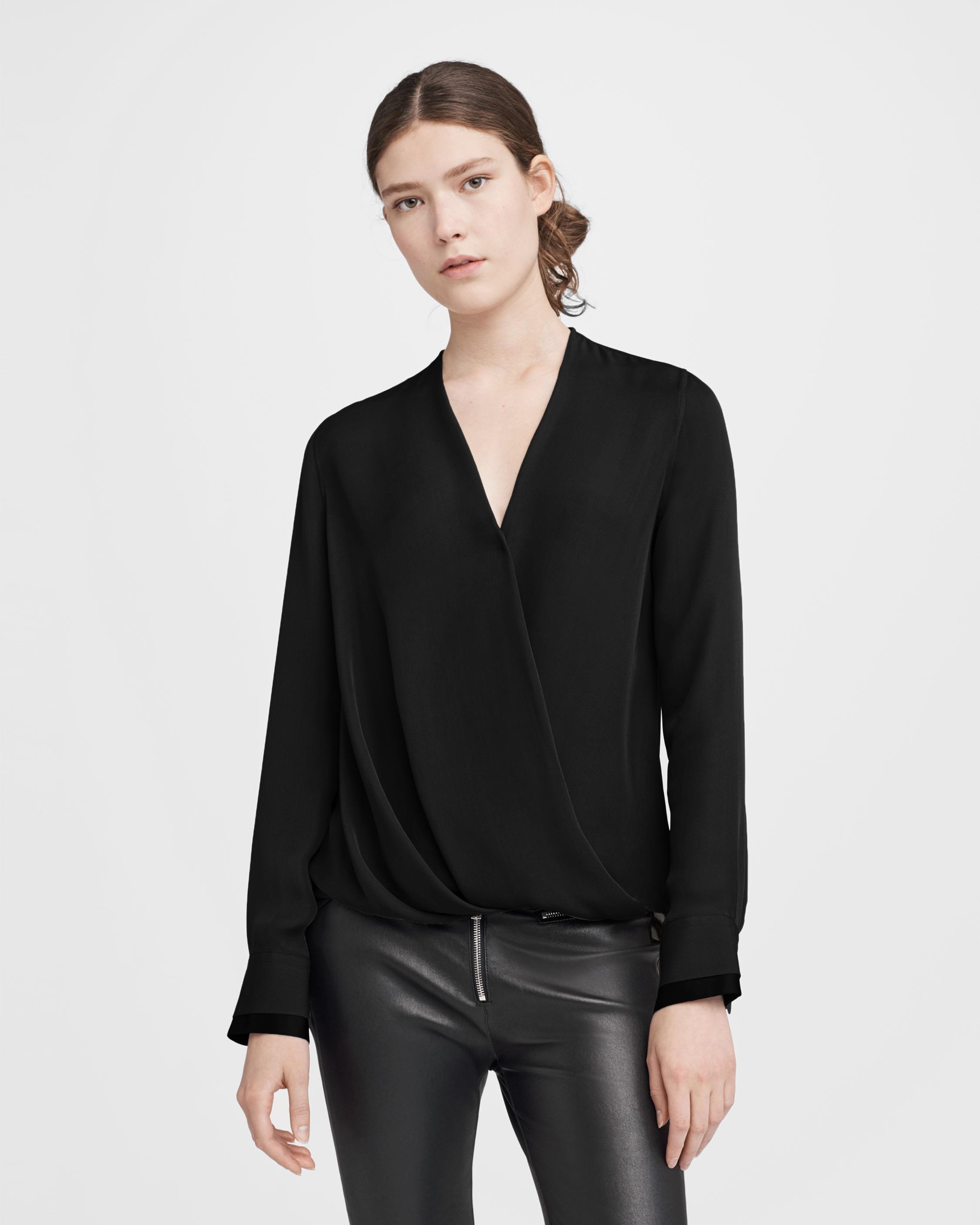 Rag and bone store silk top