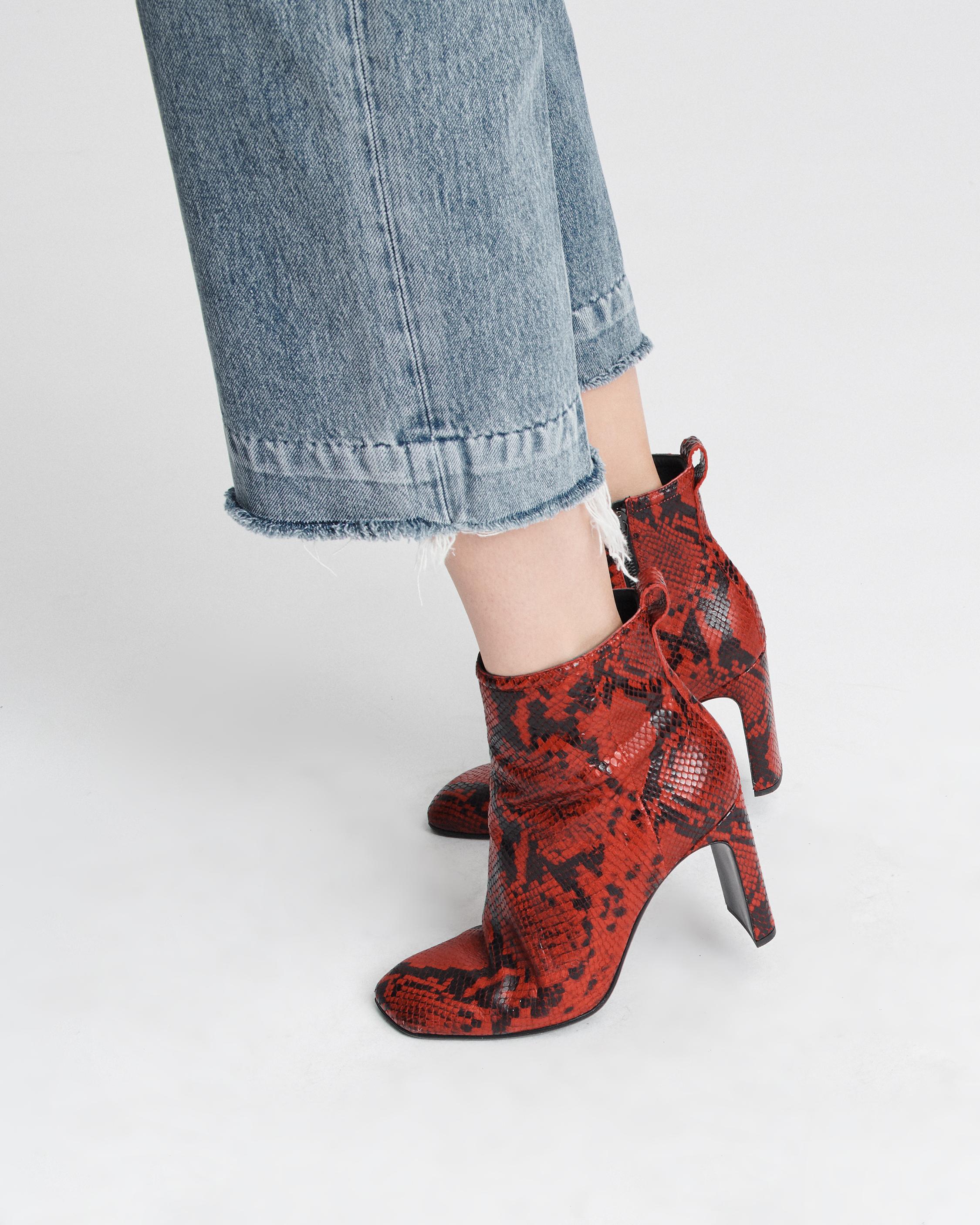 Rag and bone red boots on sale