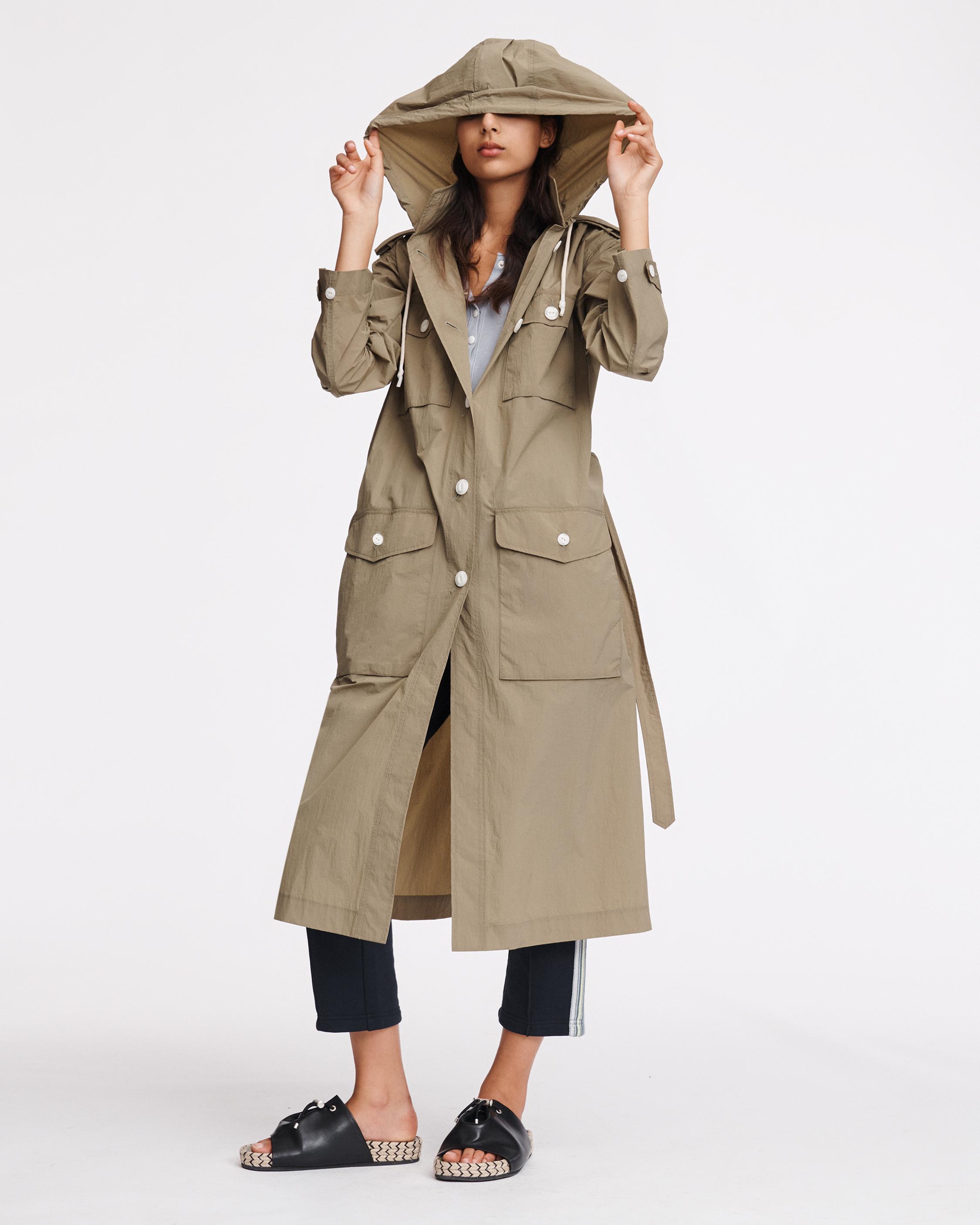 MAUDE COAT Light Olive rag bone