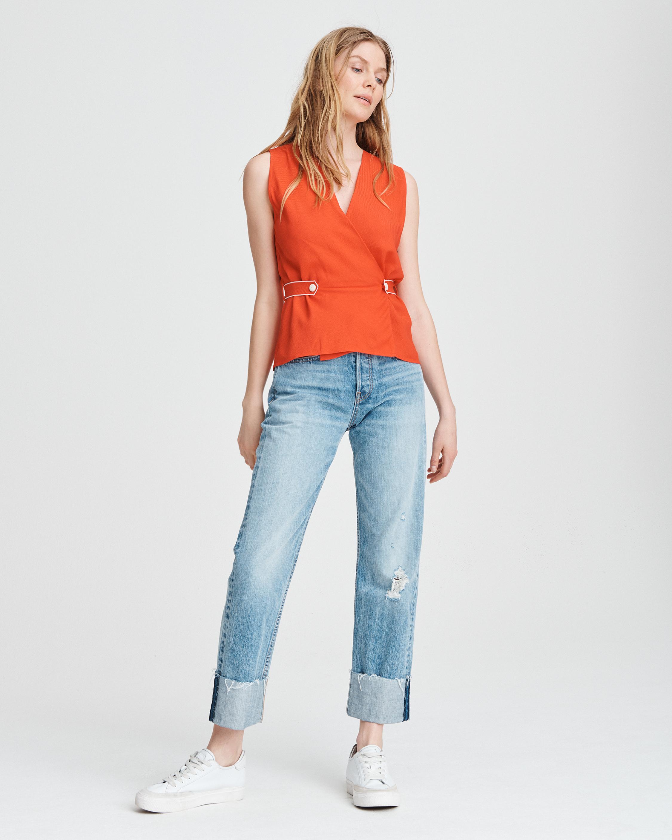 Rag &amp; Bone - 【美品】rag&amp;bone トップス Rag & Bone Angel Long-Sleeve Lace Top | Neiman Marcus