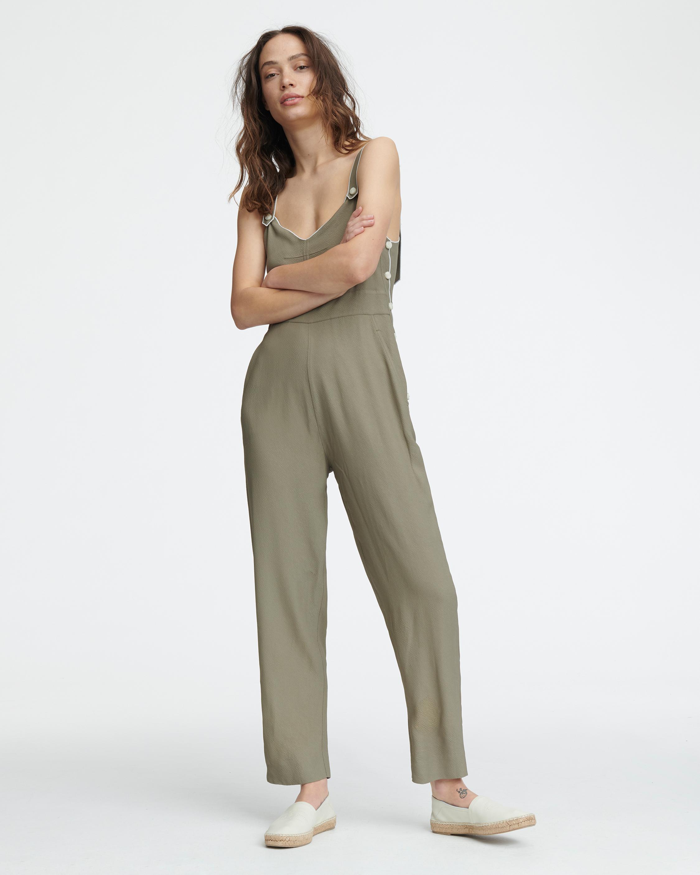 Rag & Bone Sports Bra : Buy Rag & Bone Featherweight Anna Jumpsuit Online