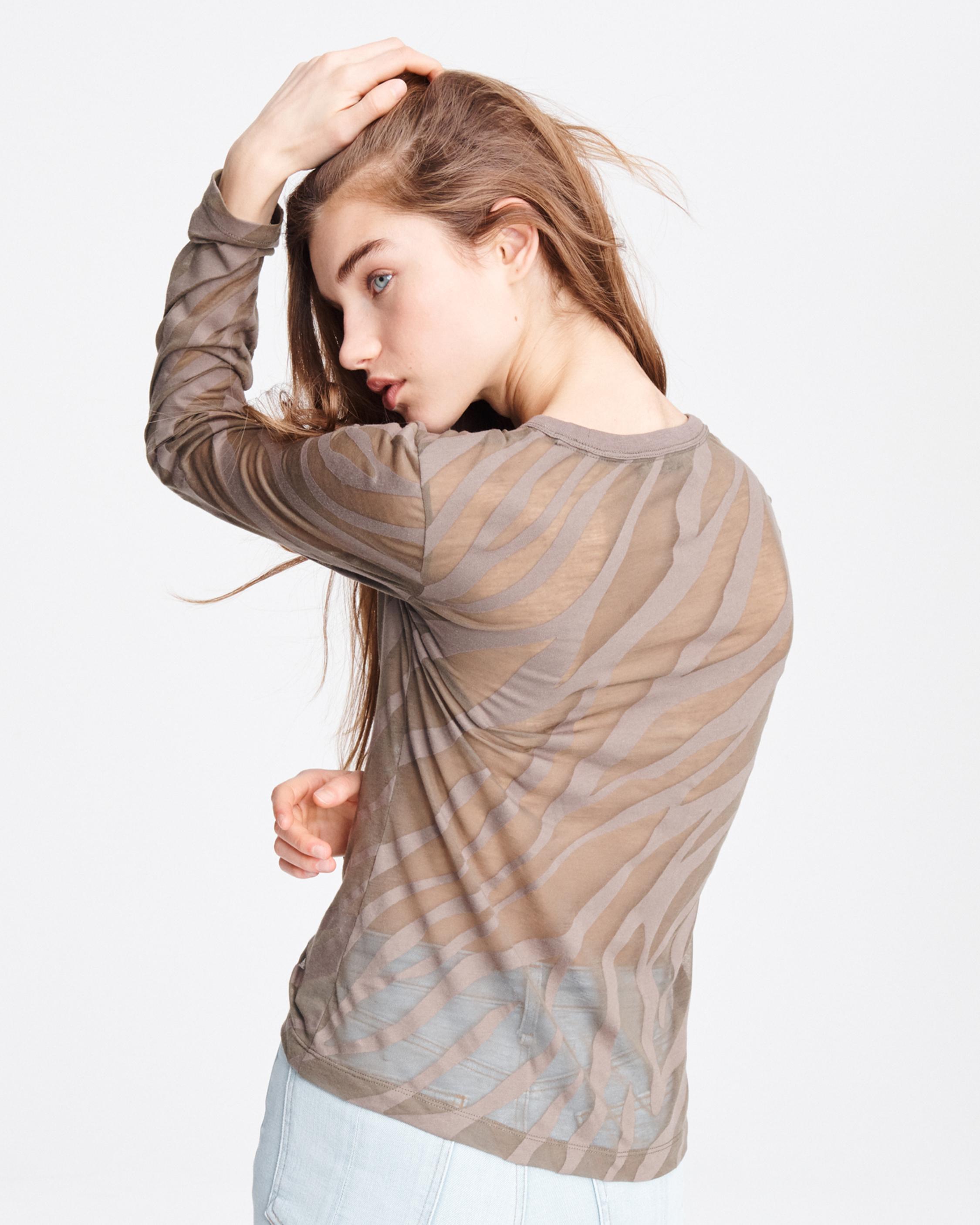 Valencia Camo Print Jersey Top  Rag & Bone –