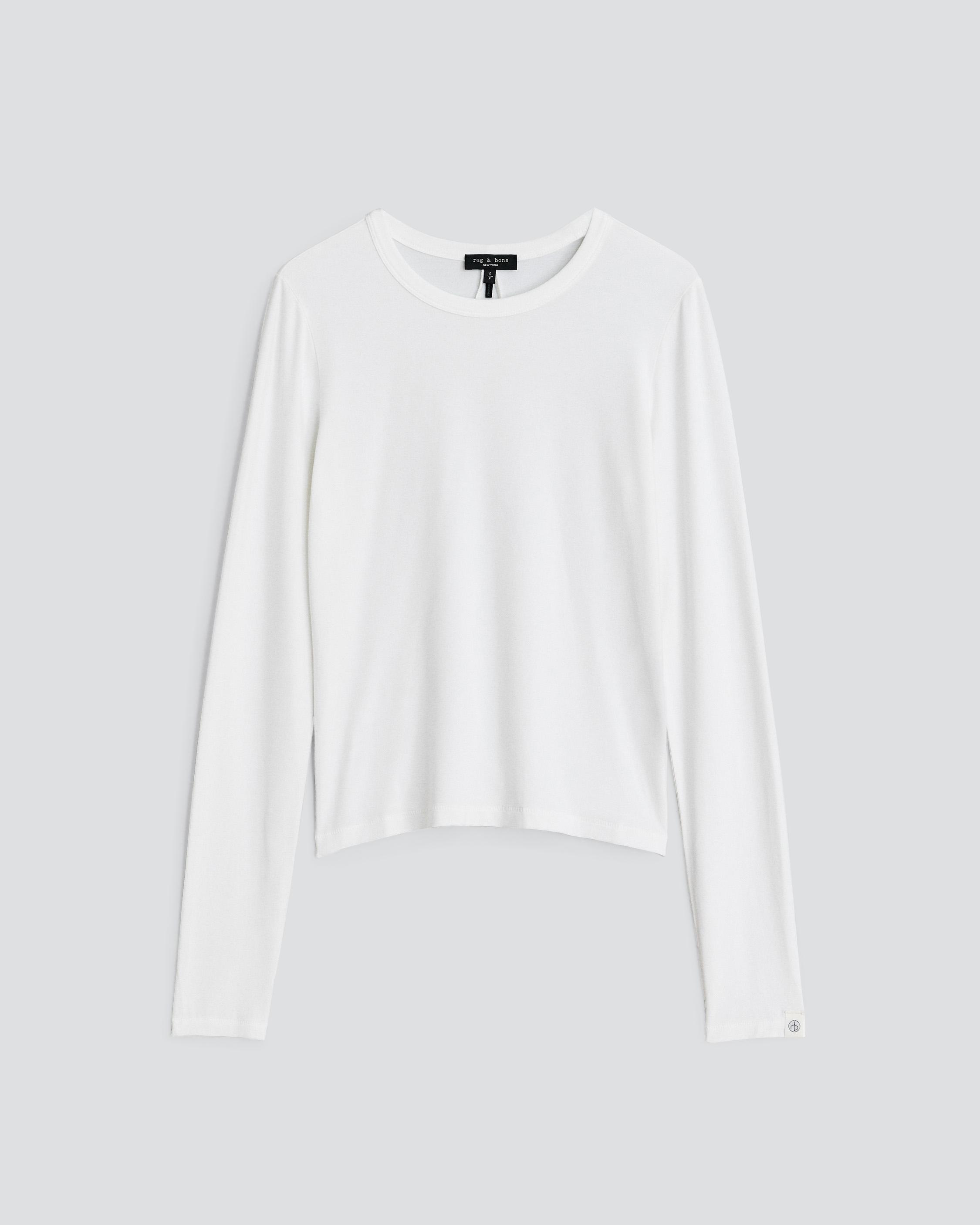 Rag and bone white hot sale shirt