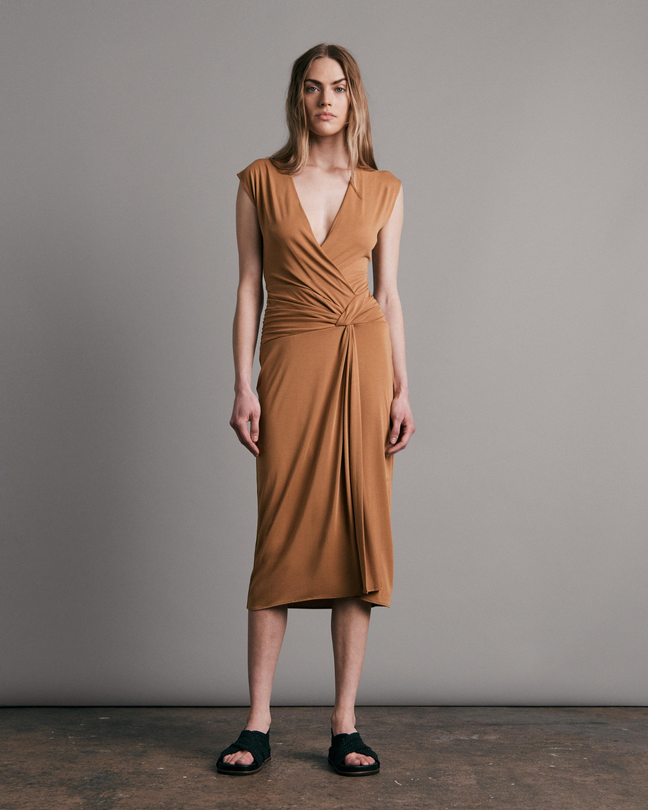 rag and bone christy drape dress