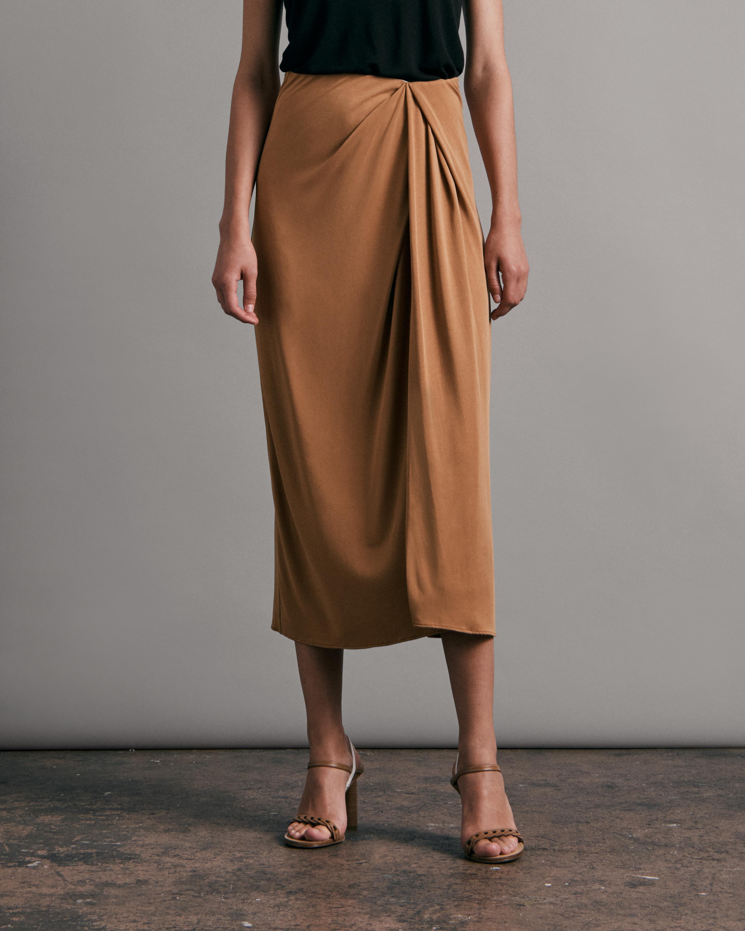 Christy Drape Midi Skirt rag & bone
