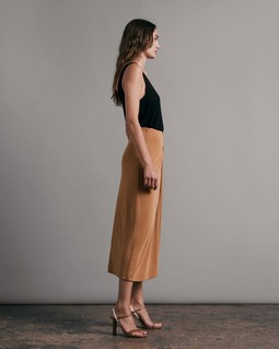 Christy Drape Midi Skirt image number 4