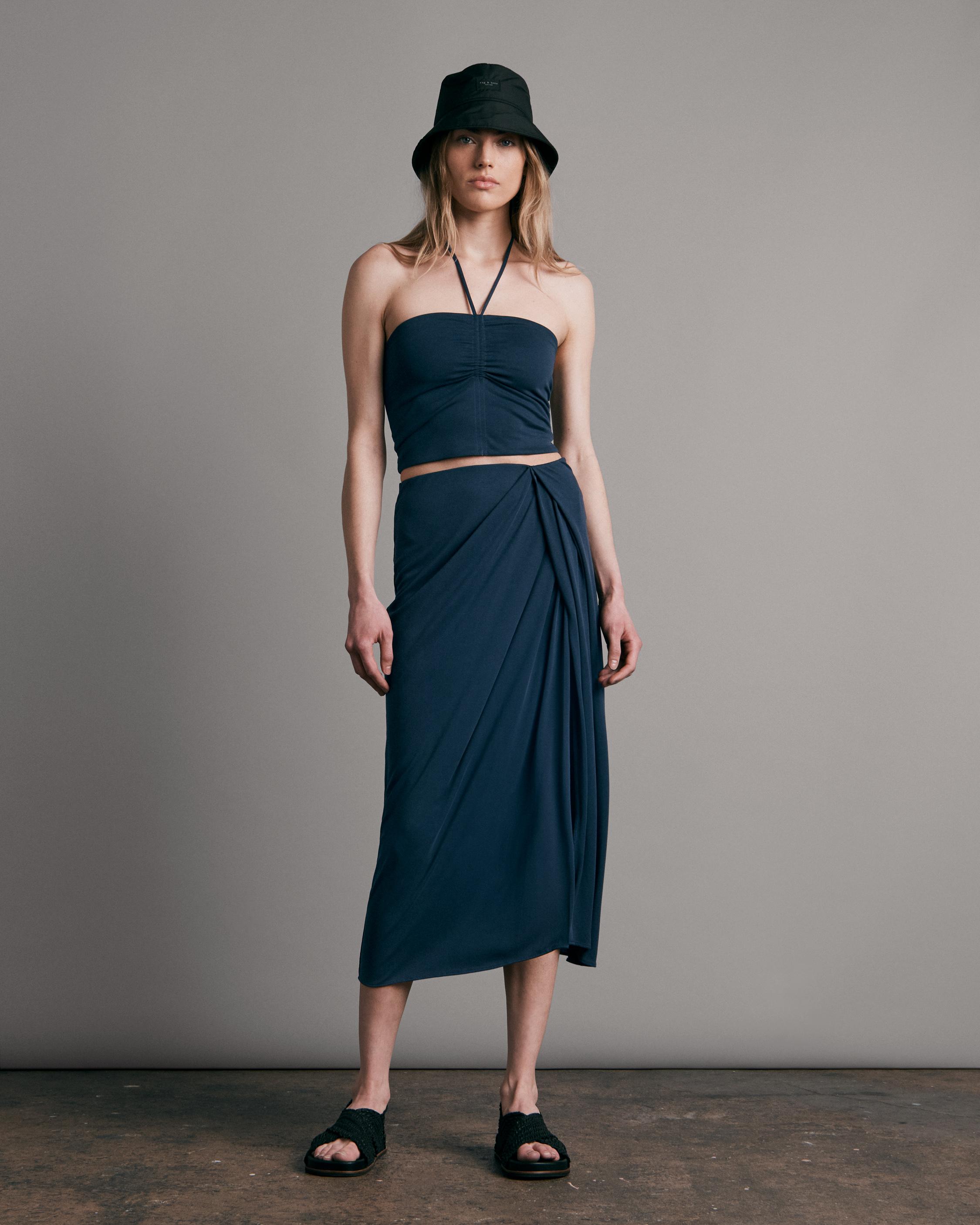 rag and bone christy drape dress
