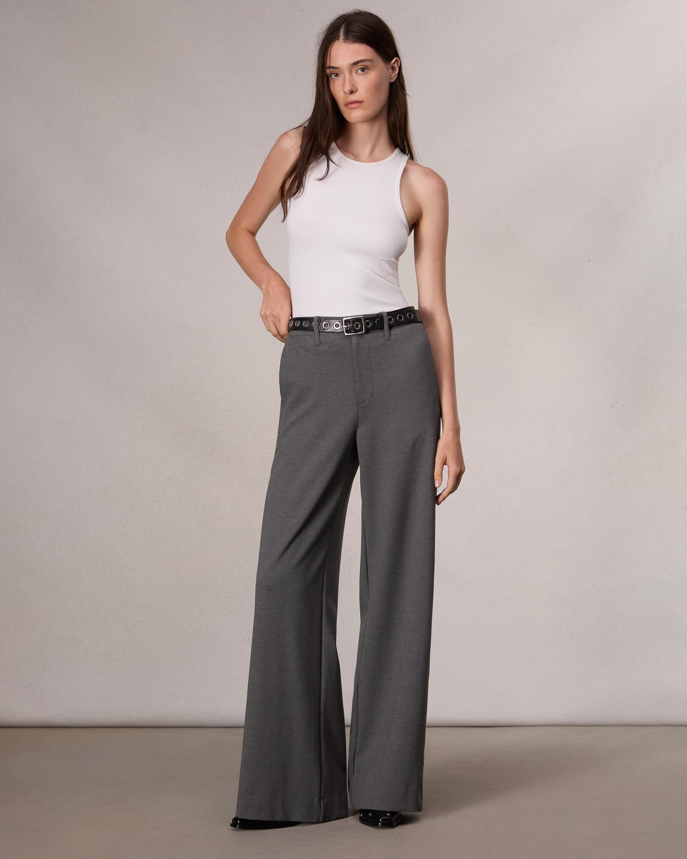 Sofie Refine Knit Full-Length Pants image number 1
