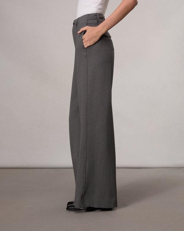 Sofie Refine Knit Full-Length Pants - Charcoal | rag & bone Sofie Refine Knit Full-Length Pants - Charcoal | rag & bone