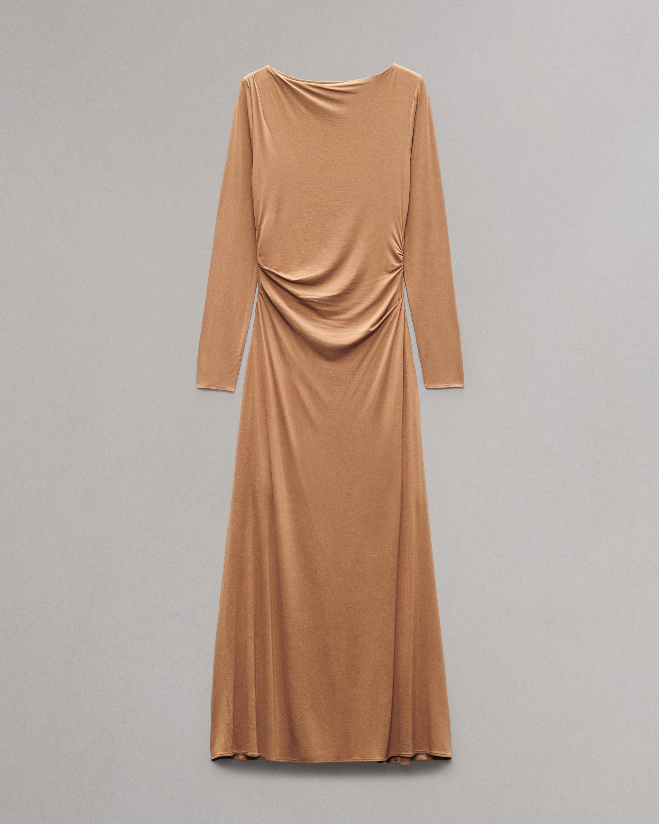 Luca Draped Maxi Dress image number 2