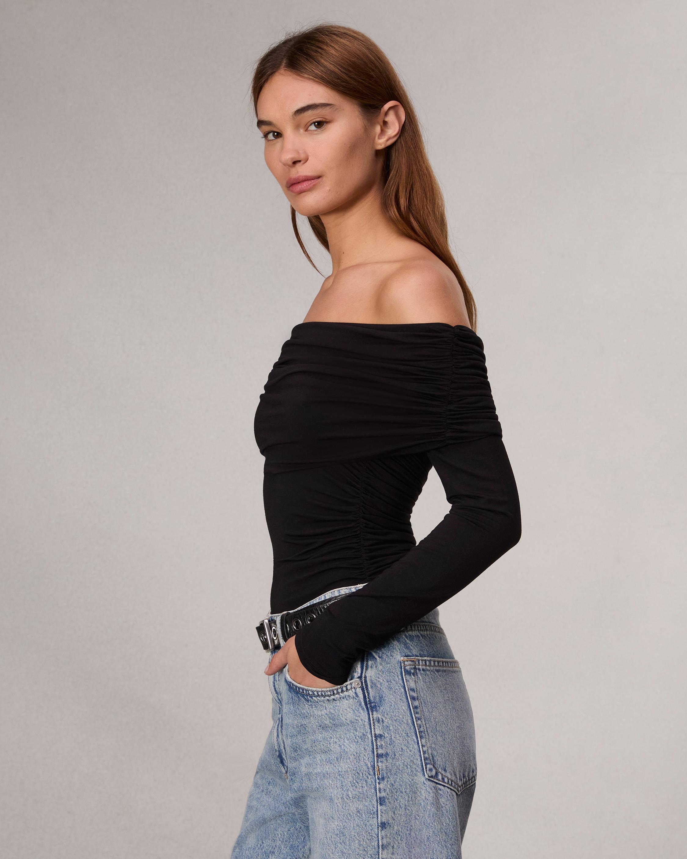 Luca Knit Off Shoulder Top