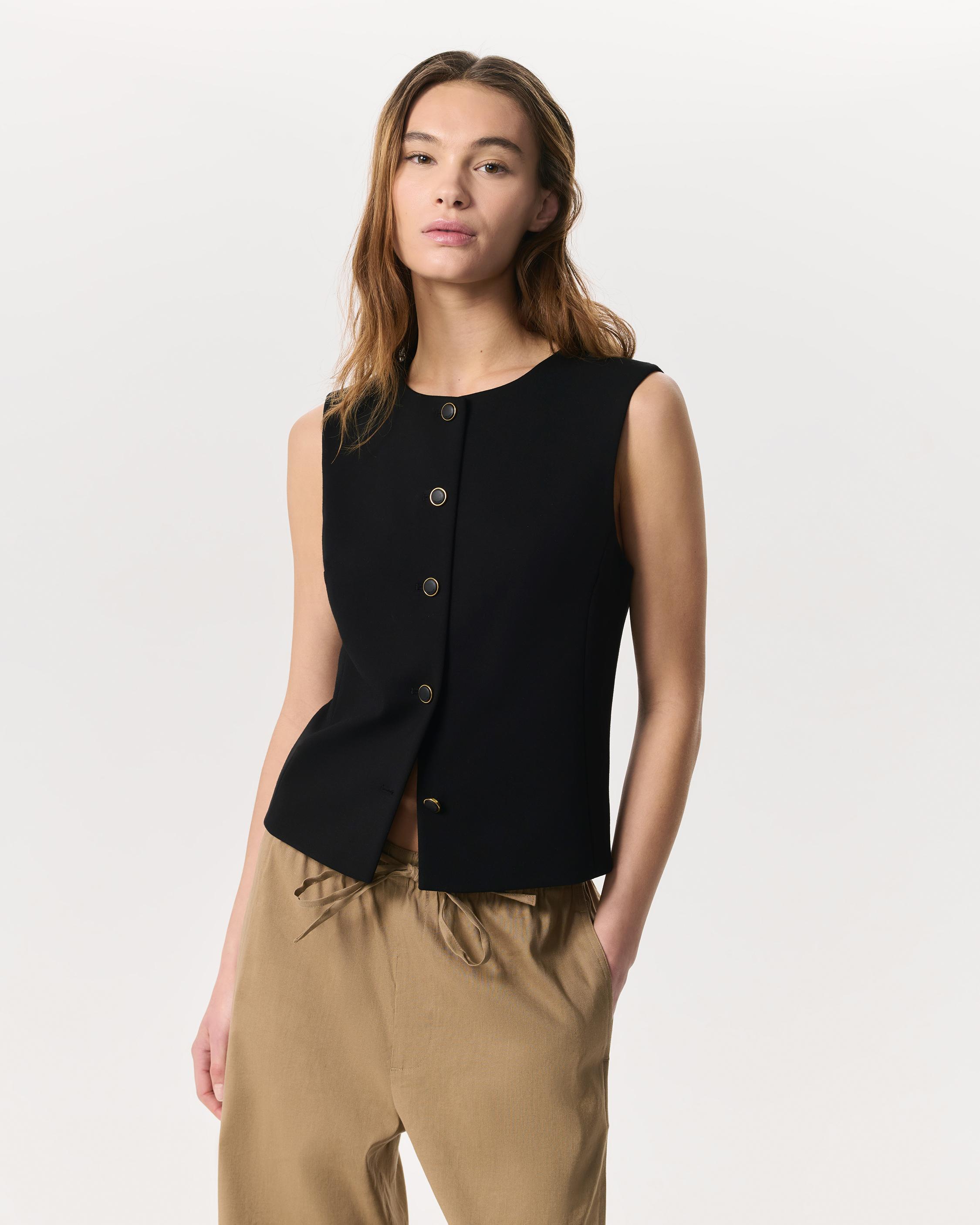 Irina Vest - Black | rag & bone