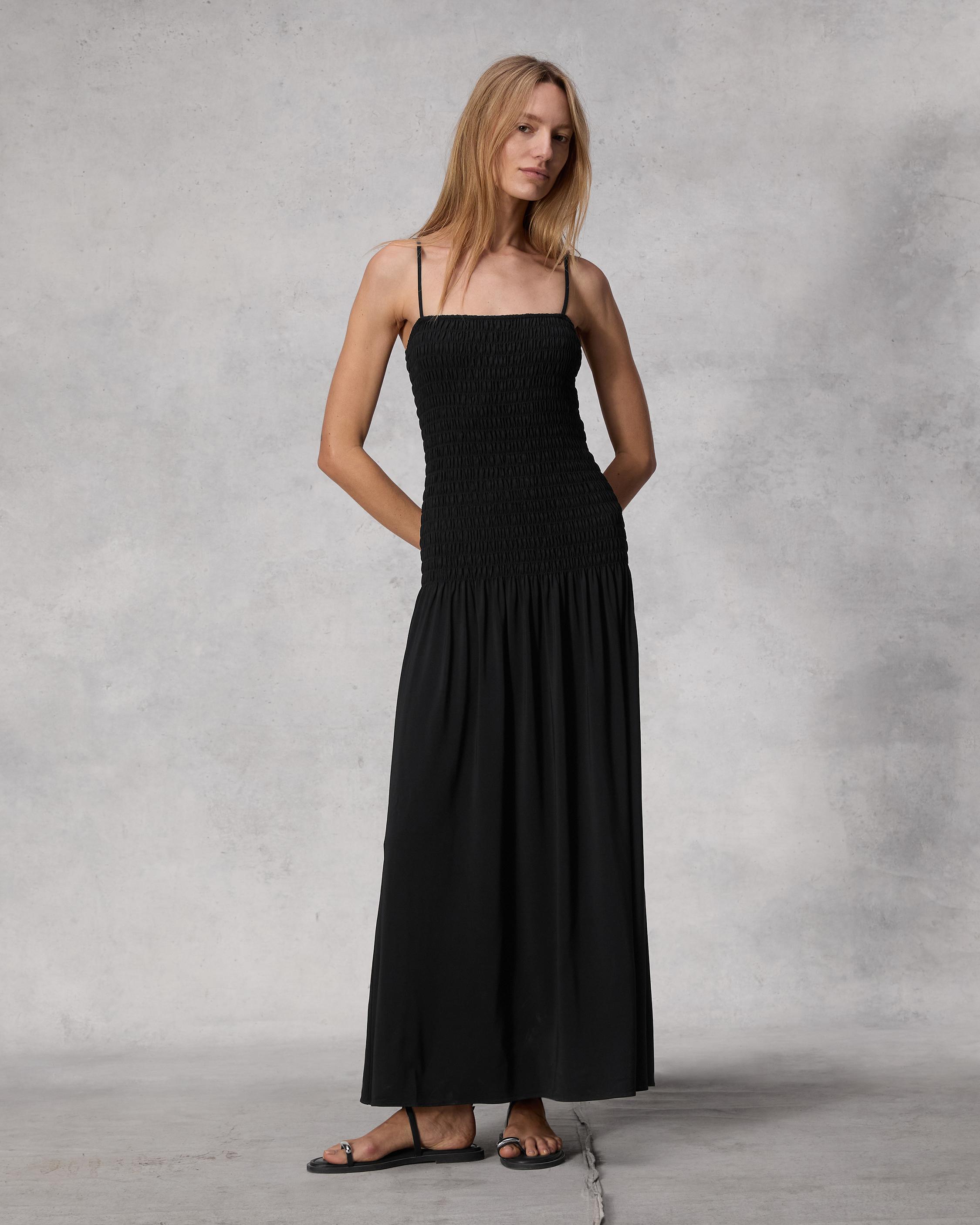 Anya Viscose Crepe Dress image number 1