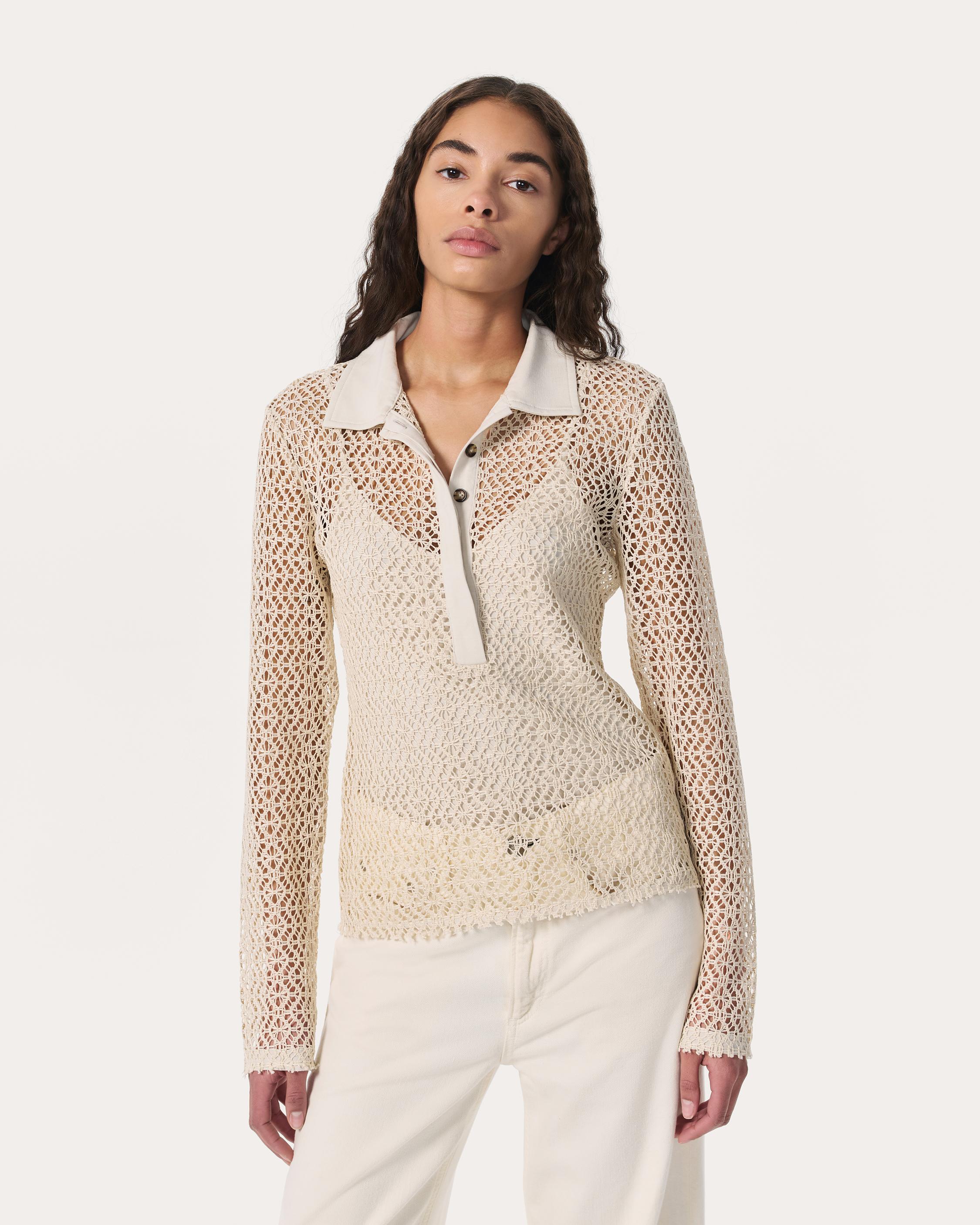 Liv Mesh Polo Shirt image number 1