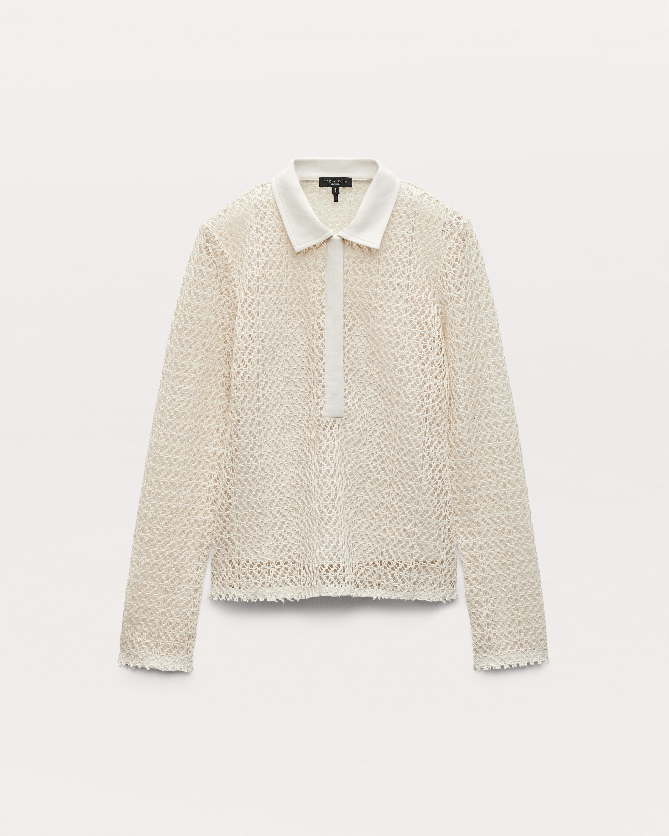 Liv Mesh Polo Shirt - image 2