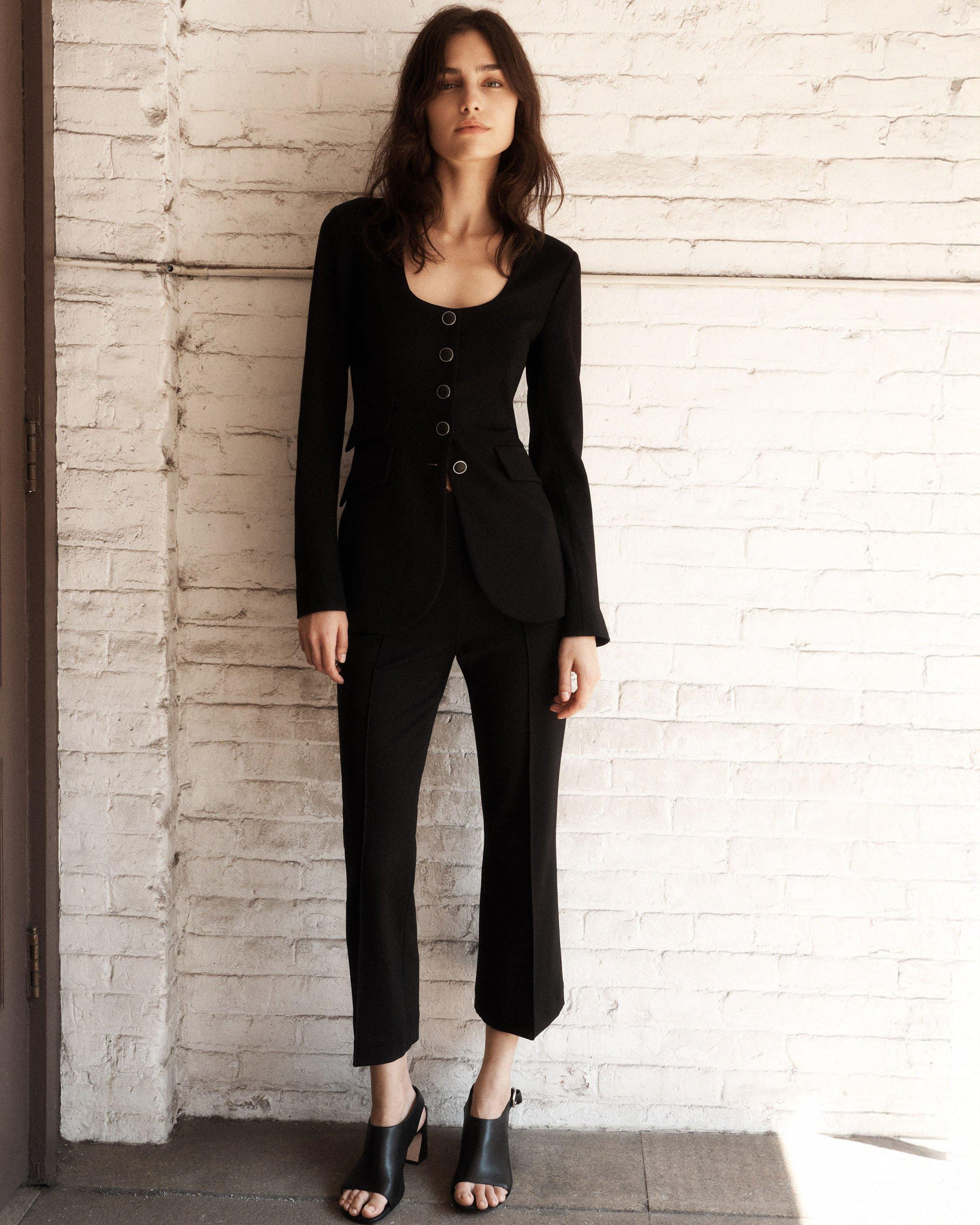 Irina Kick Flare Pants image number 7