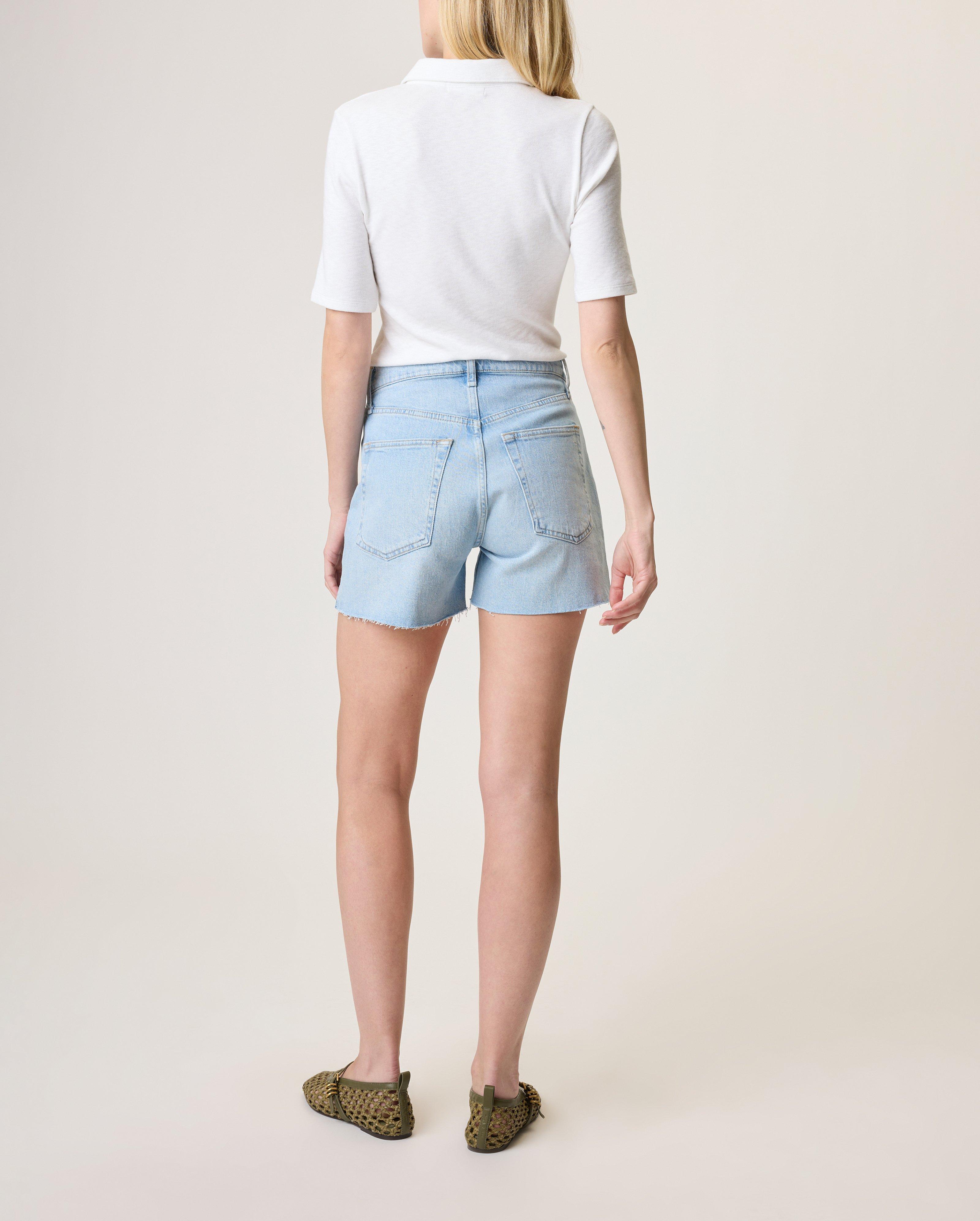 Ribbed Short Sleeve Polo image number 2
