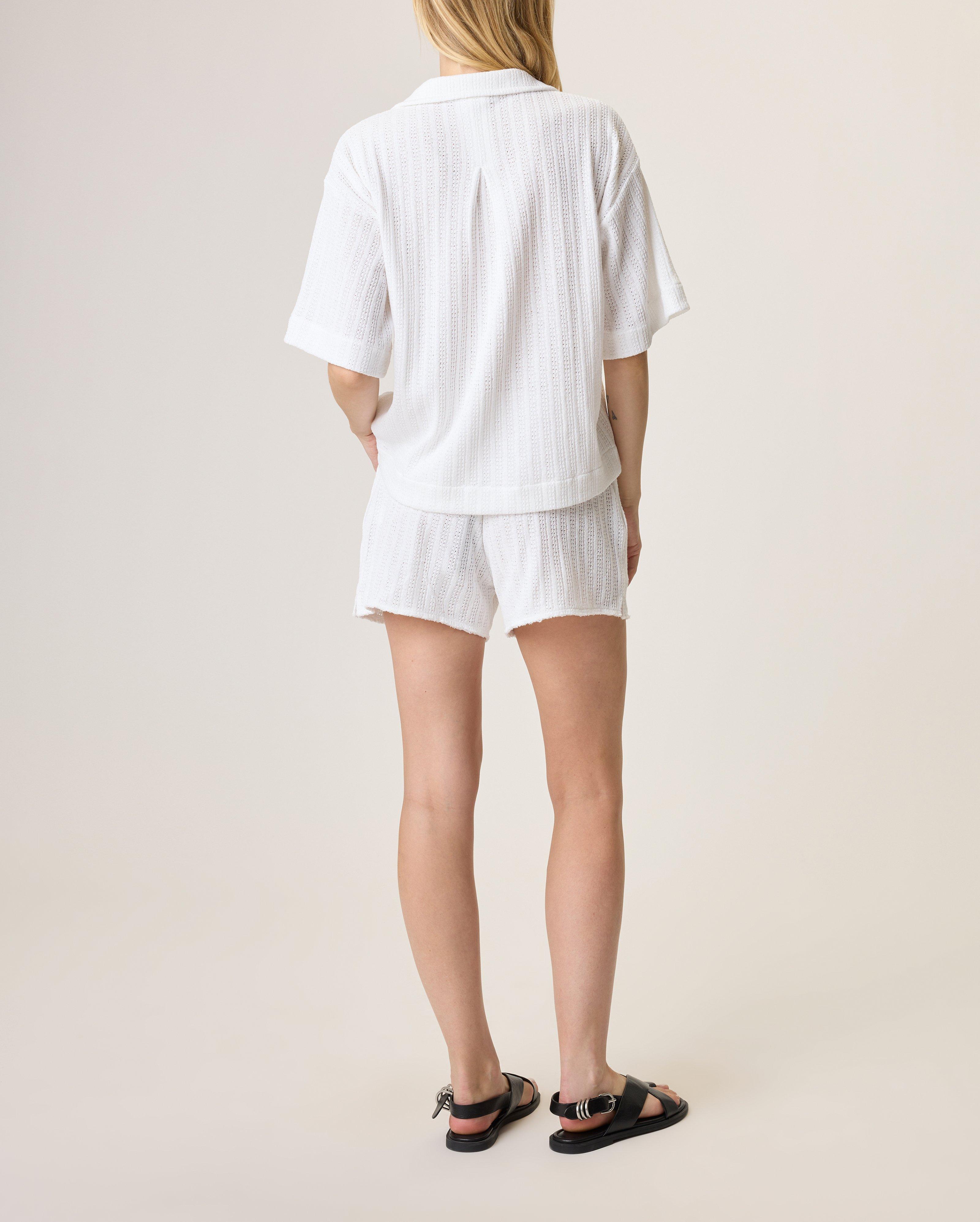 Olivia Crochet Button Down Shirt image number 2