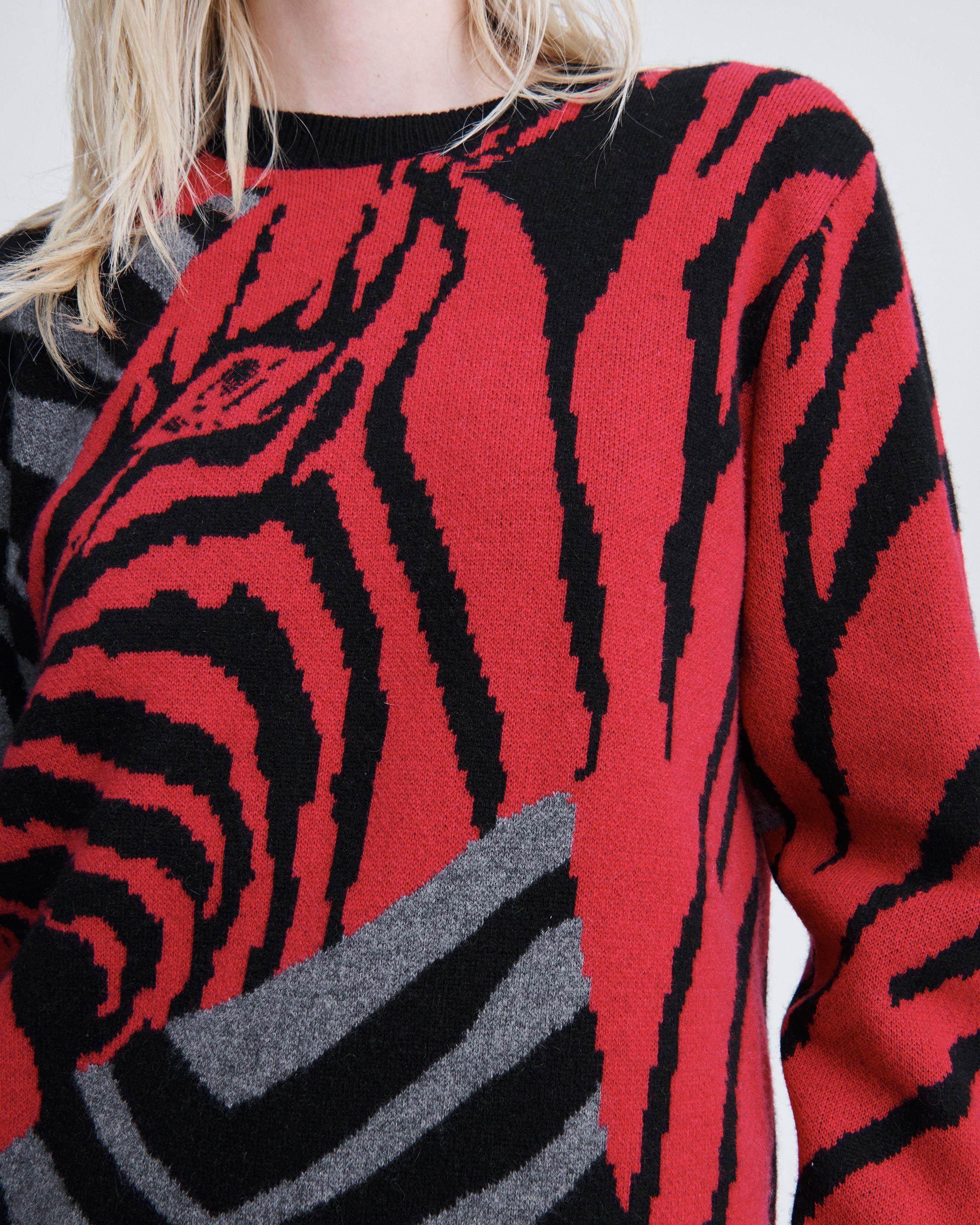 Cashmere Zebra Pullover Sweater for Women | rag & bone