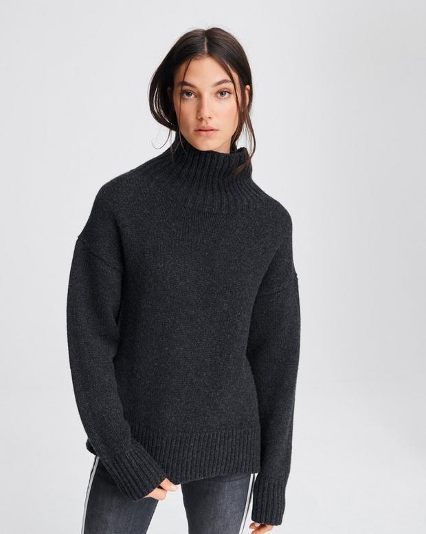 Lunet Chunky Turtleneck Wool Sweater | rag & bone Lunet Chunky Turtleneck Wool Sweater | rag & bone