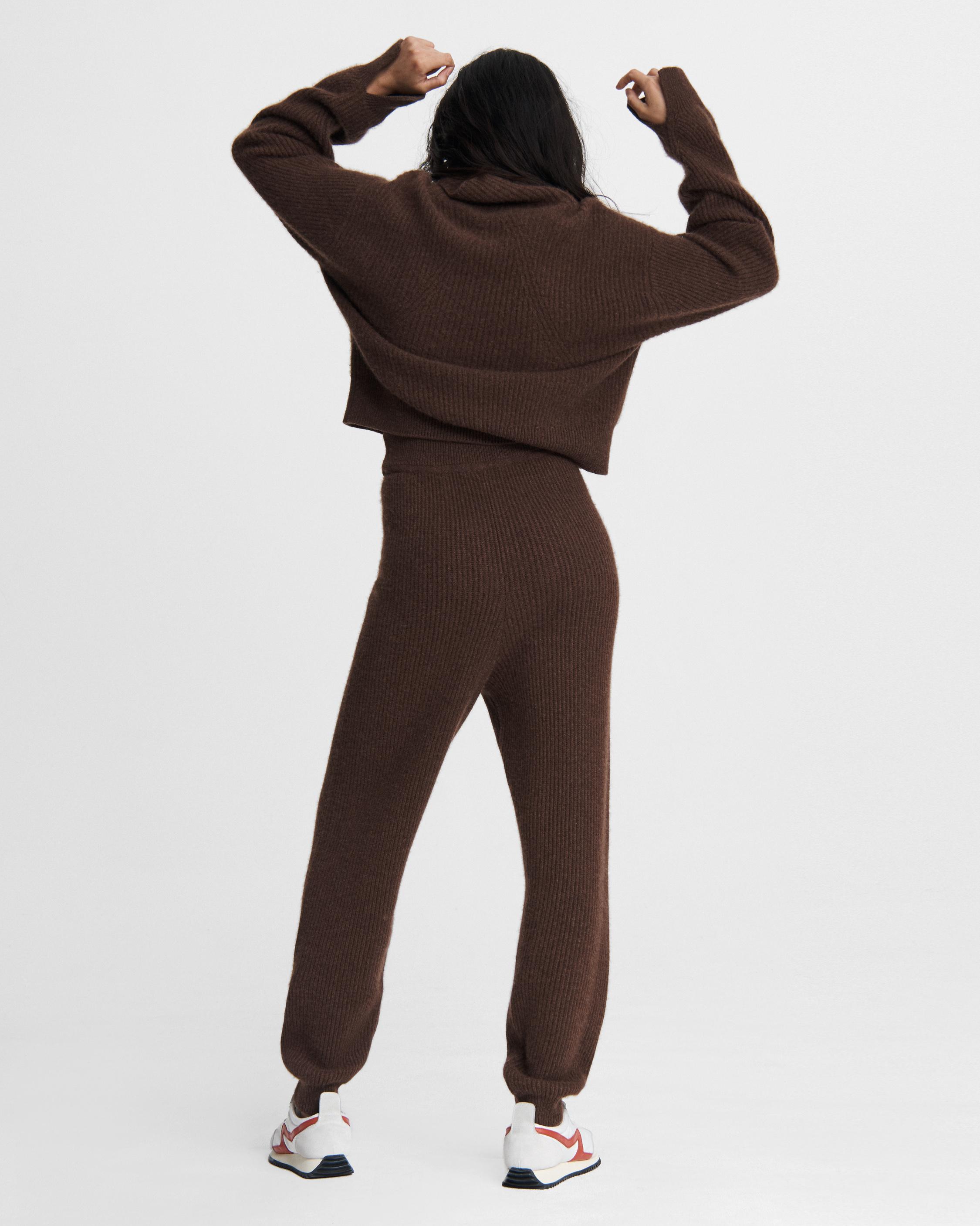 Pierce Cashmere Pants - Brown