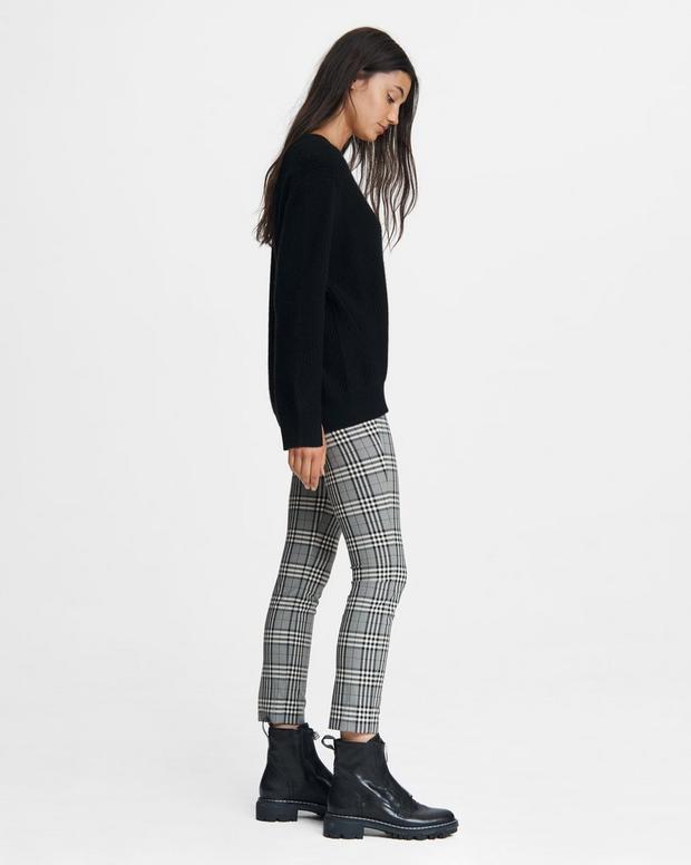 Pierce Cashmere V Neck - Black | rag & bone Pierce Cashmere V Neck - Black | rag & bone