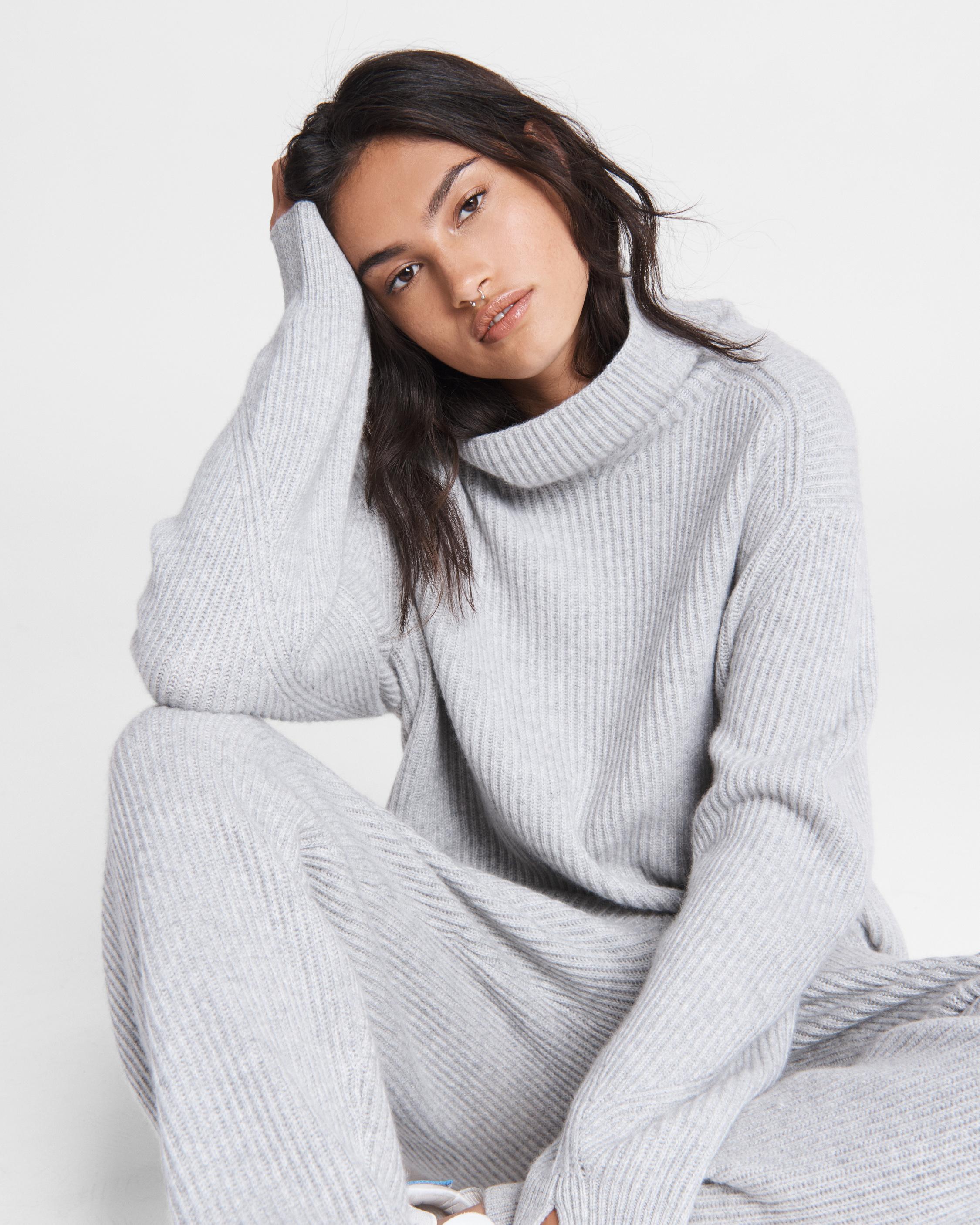 Cashmere Rollneck - Grey – BODE