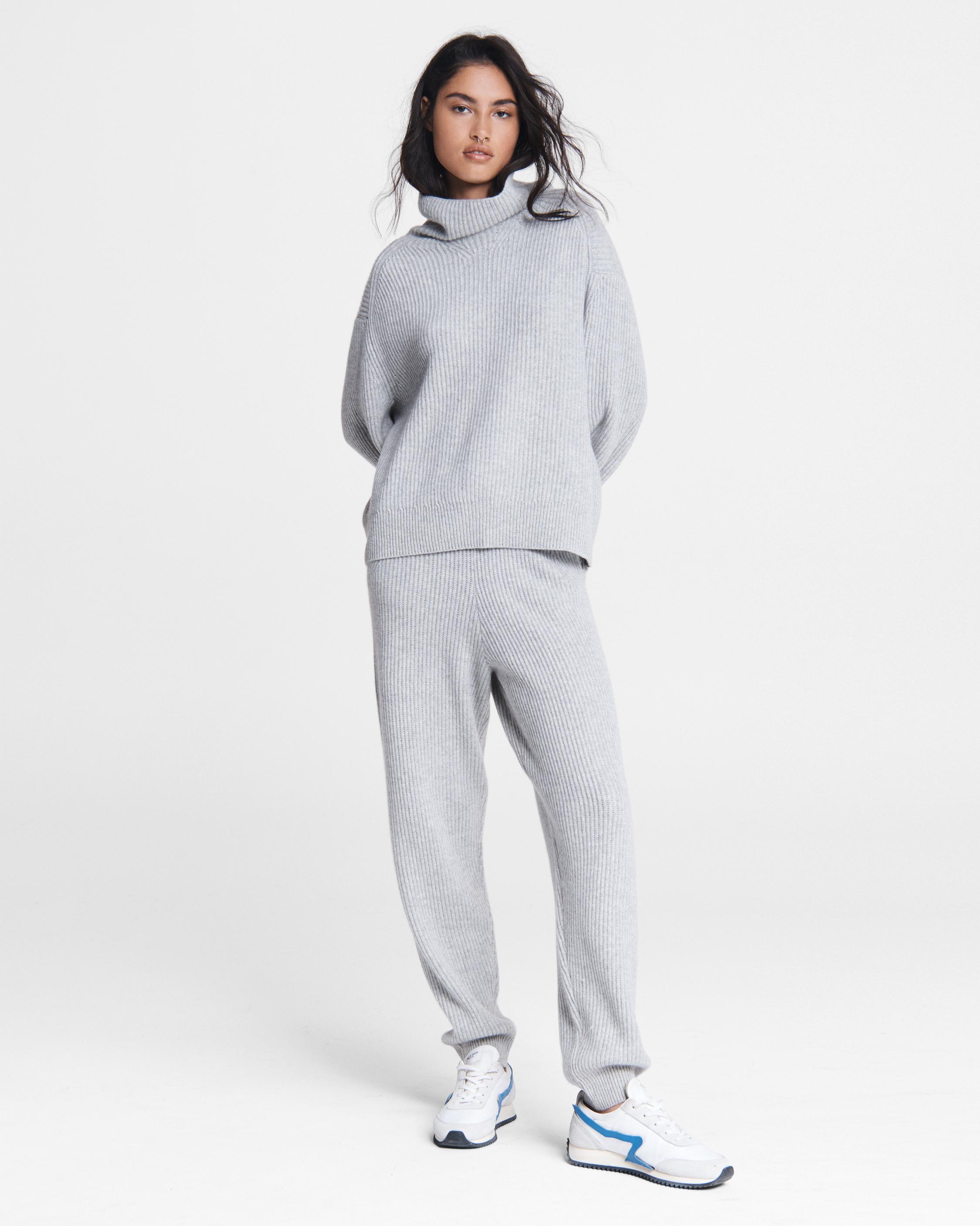 Pierce Cashmere Turtleneck - Grey | rag & bone