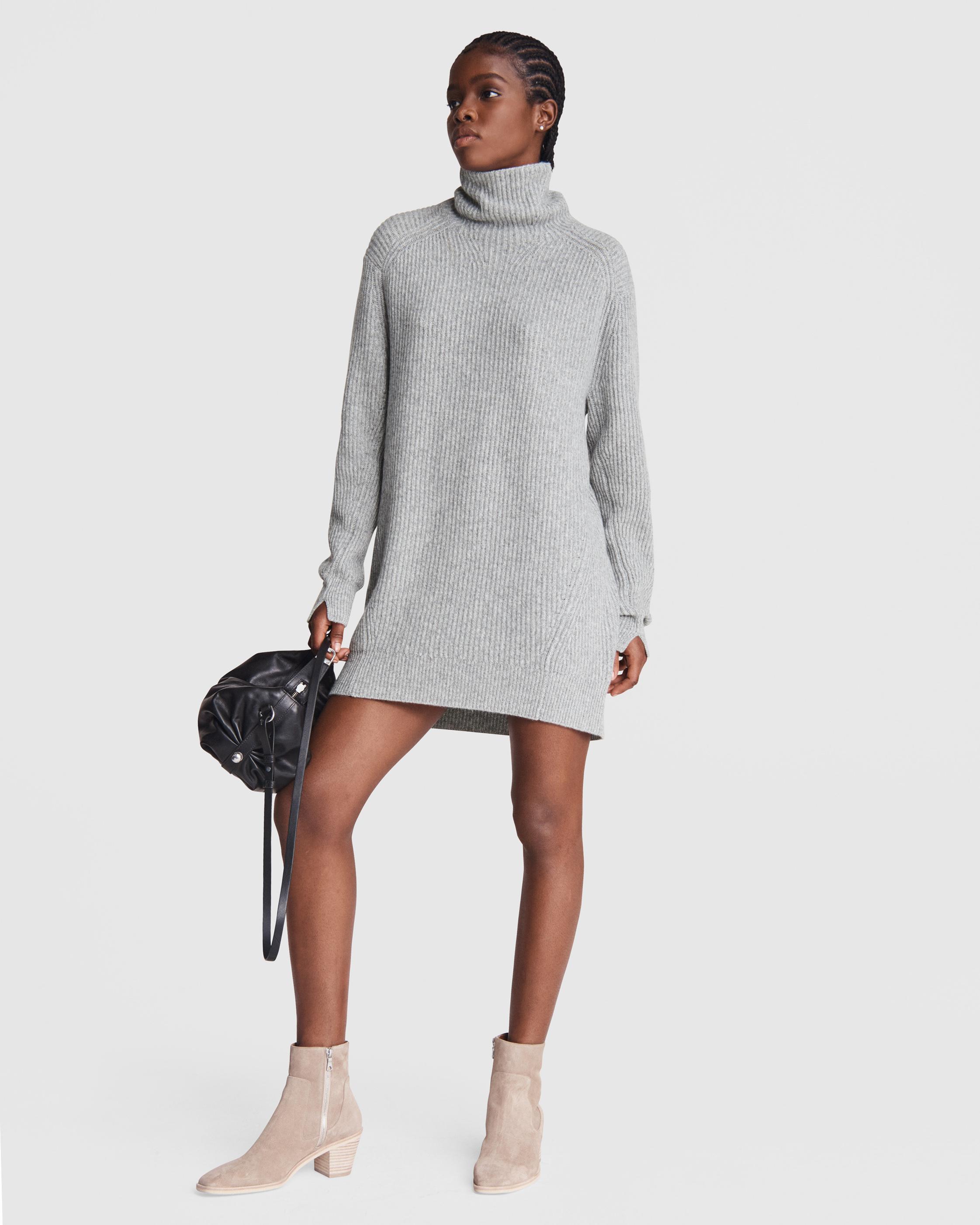 Pierce Turtleneck Mini Dress