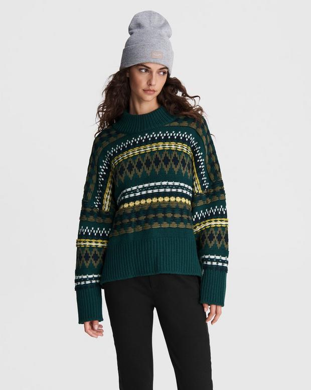 Willow Wool Fair Isle Sweater image number 1