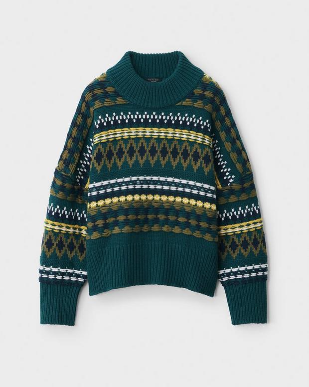 Willow Wool Fair Isle Sweater image number 3