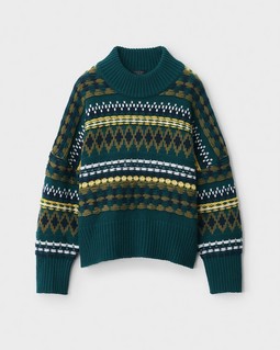 Willow Wool Fair Isle Sweater image number 2