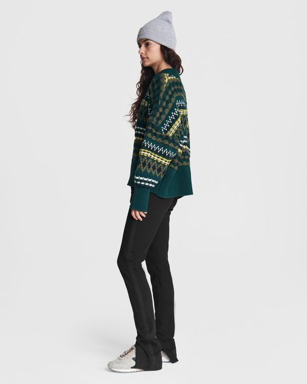 Willow Wool Fair Isle Sweater image number 5