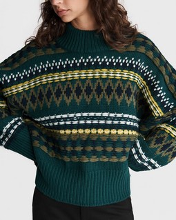 Willow Wool Fair Isle Sweater image number 6