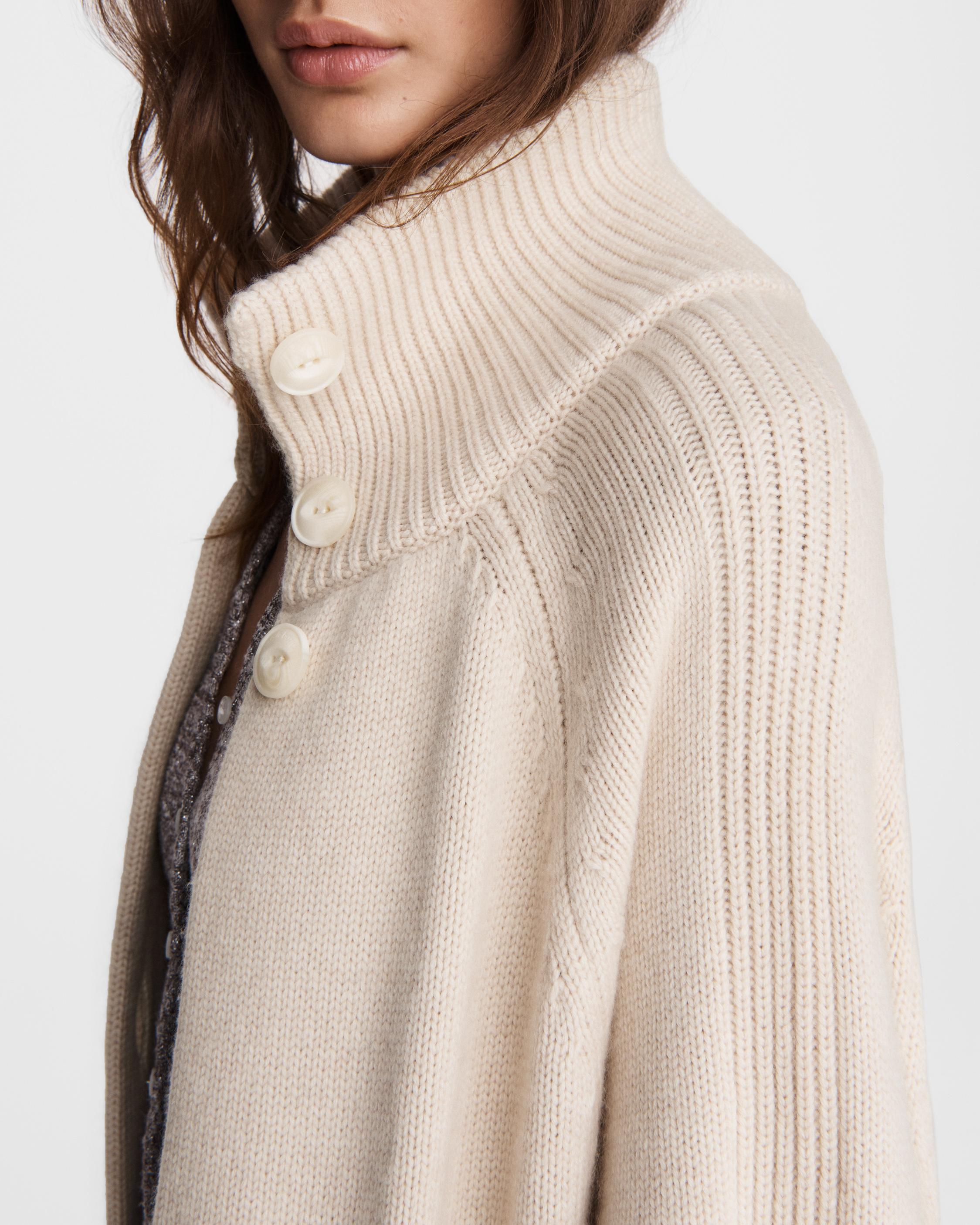 Selah Wool Coatigan - Ivory | rag & bone