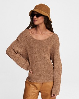 Tana Nylon Blend Sweater image number 1