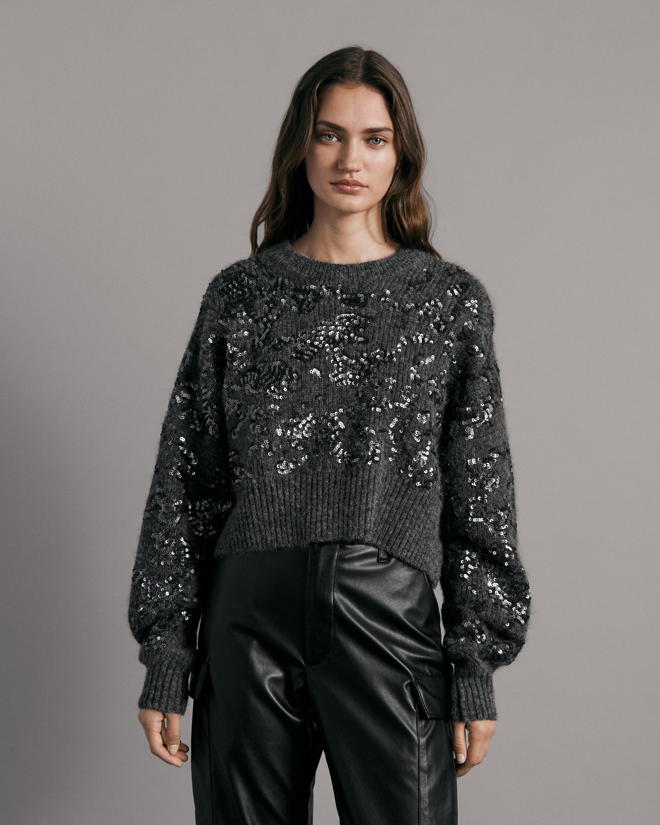 Buy the Liza Sequin Sweater | rag & bone