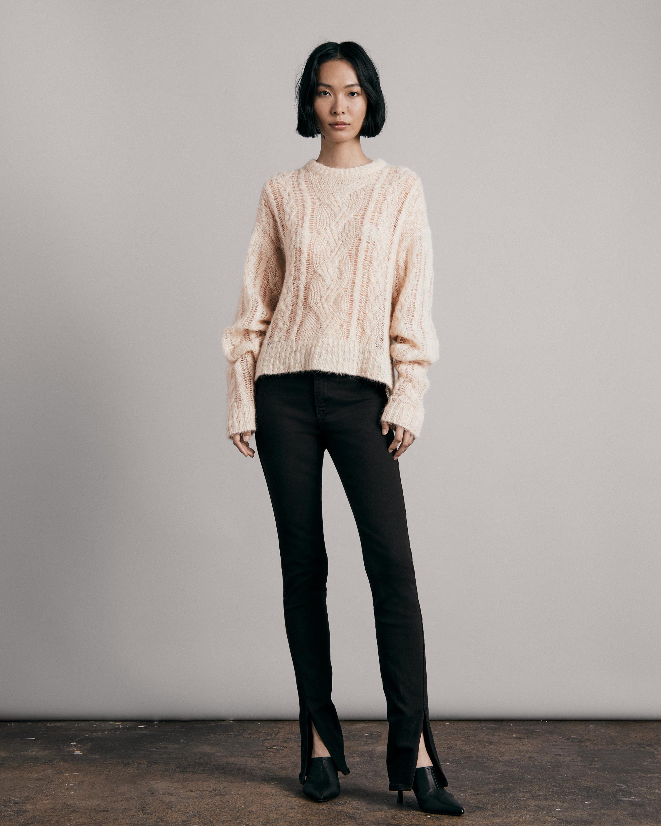 Cynthia Alpaca Wool Crew image number 3