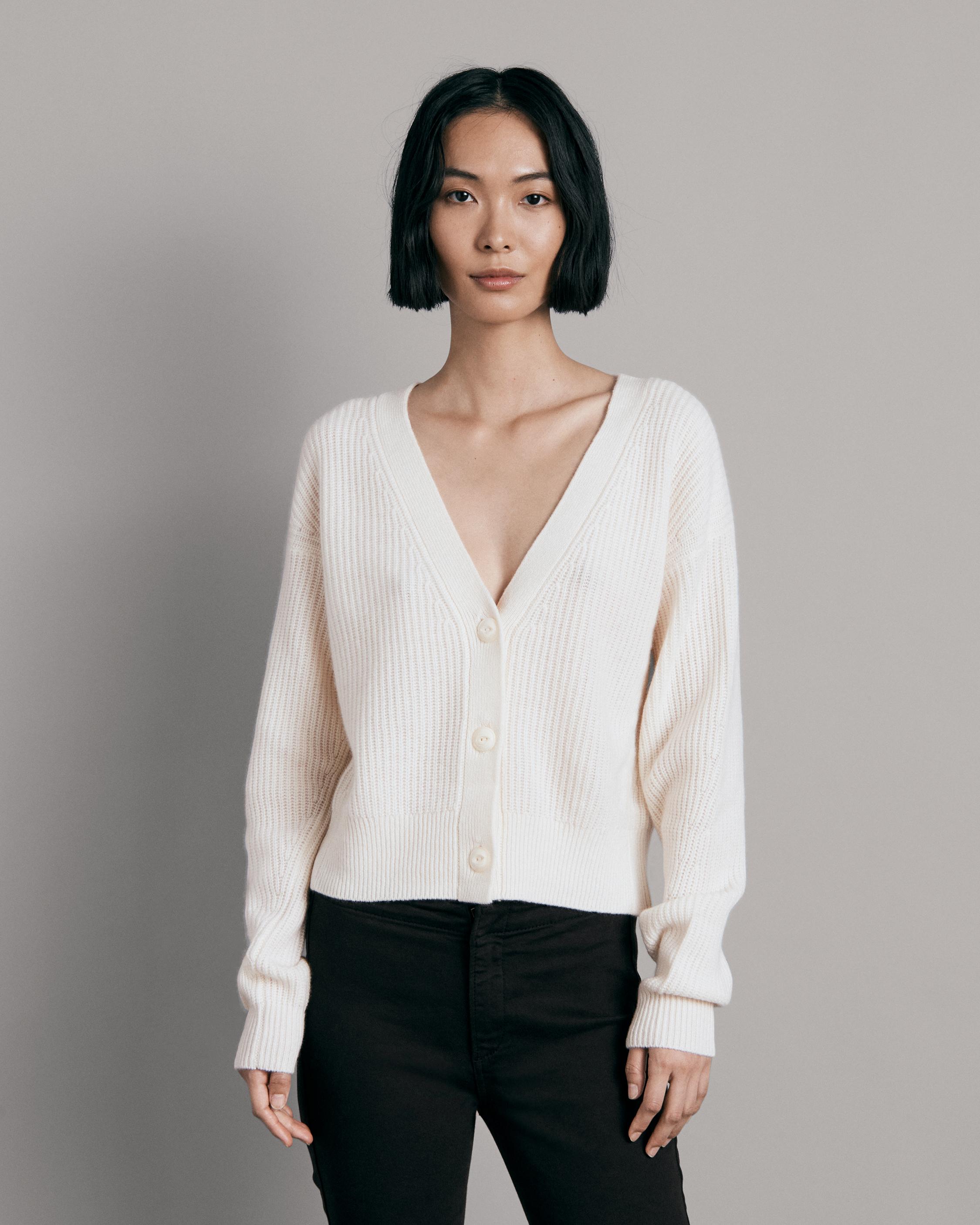 pierce cashmere cardigan