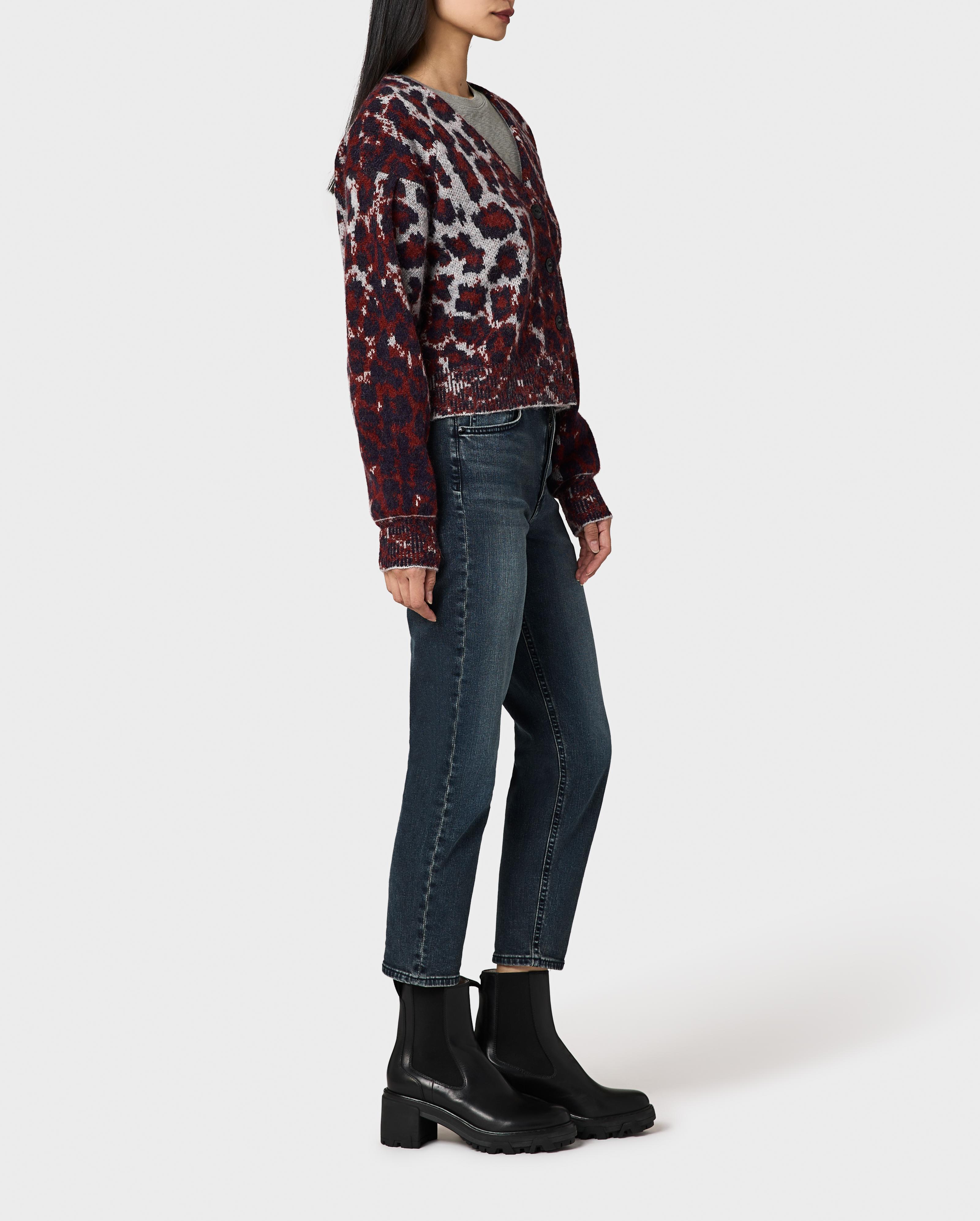 Rag & store bone leopard cardigan