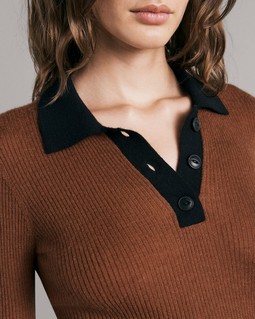 Mandee Cashmere Polo image number 6