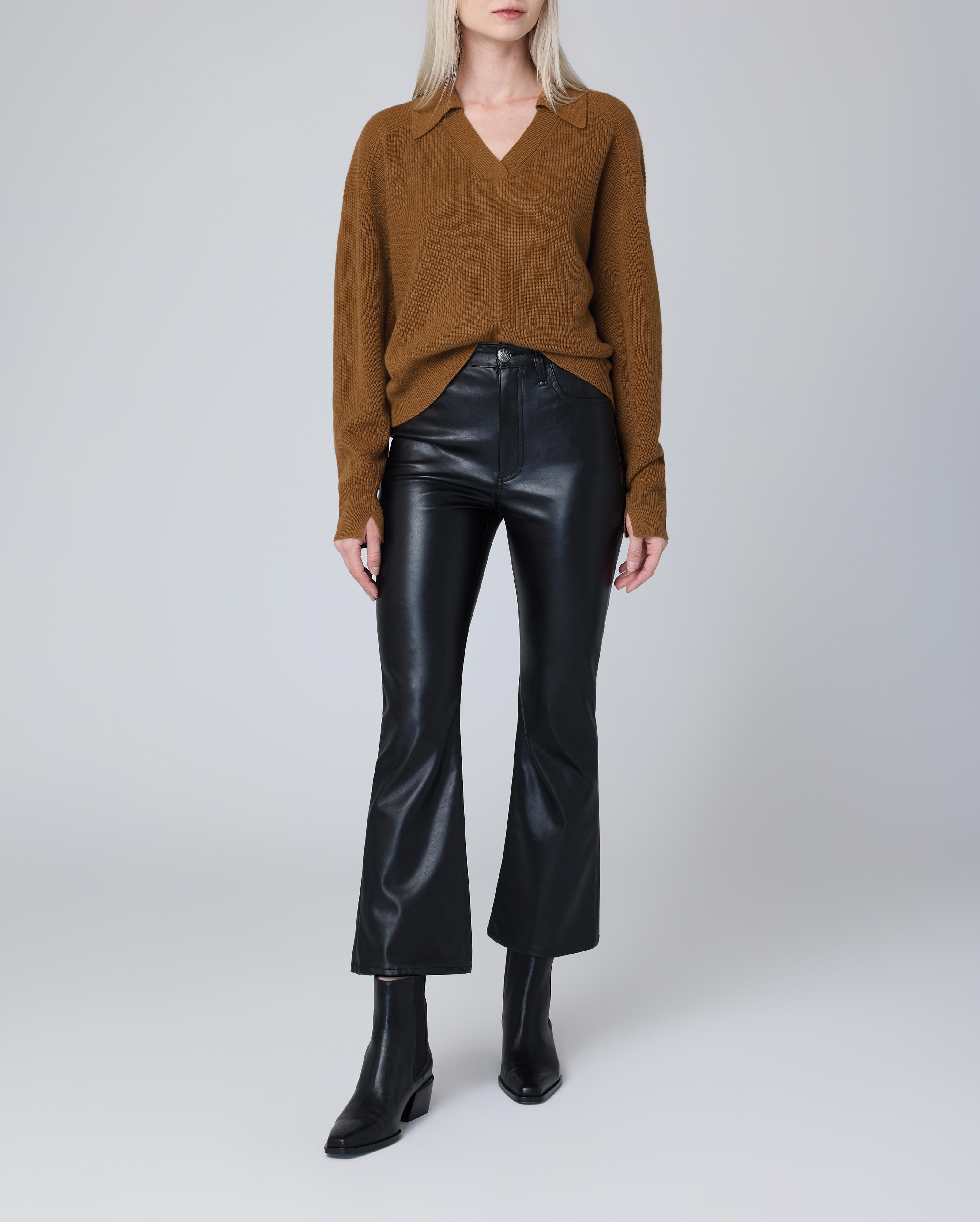 Pierce Cashmere Polo Sweater image number 1
