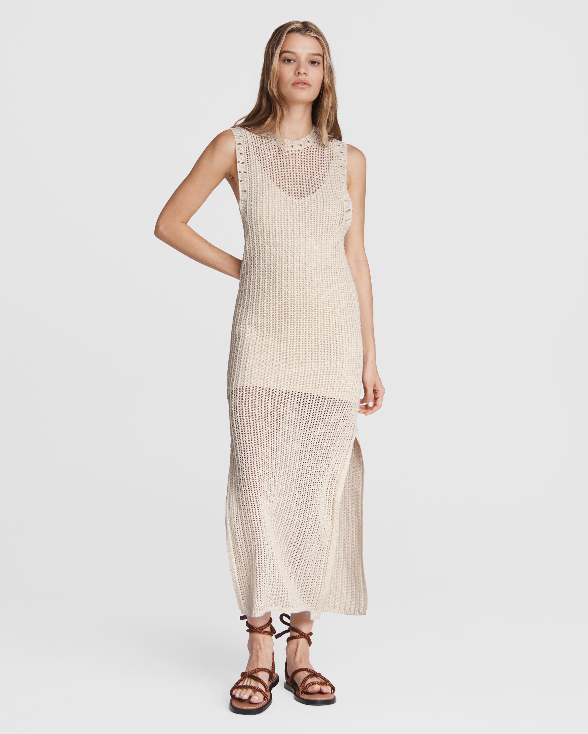 Riley Crew Midi Dress rag bone